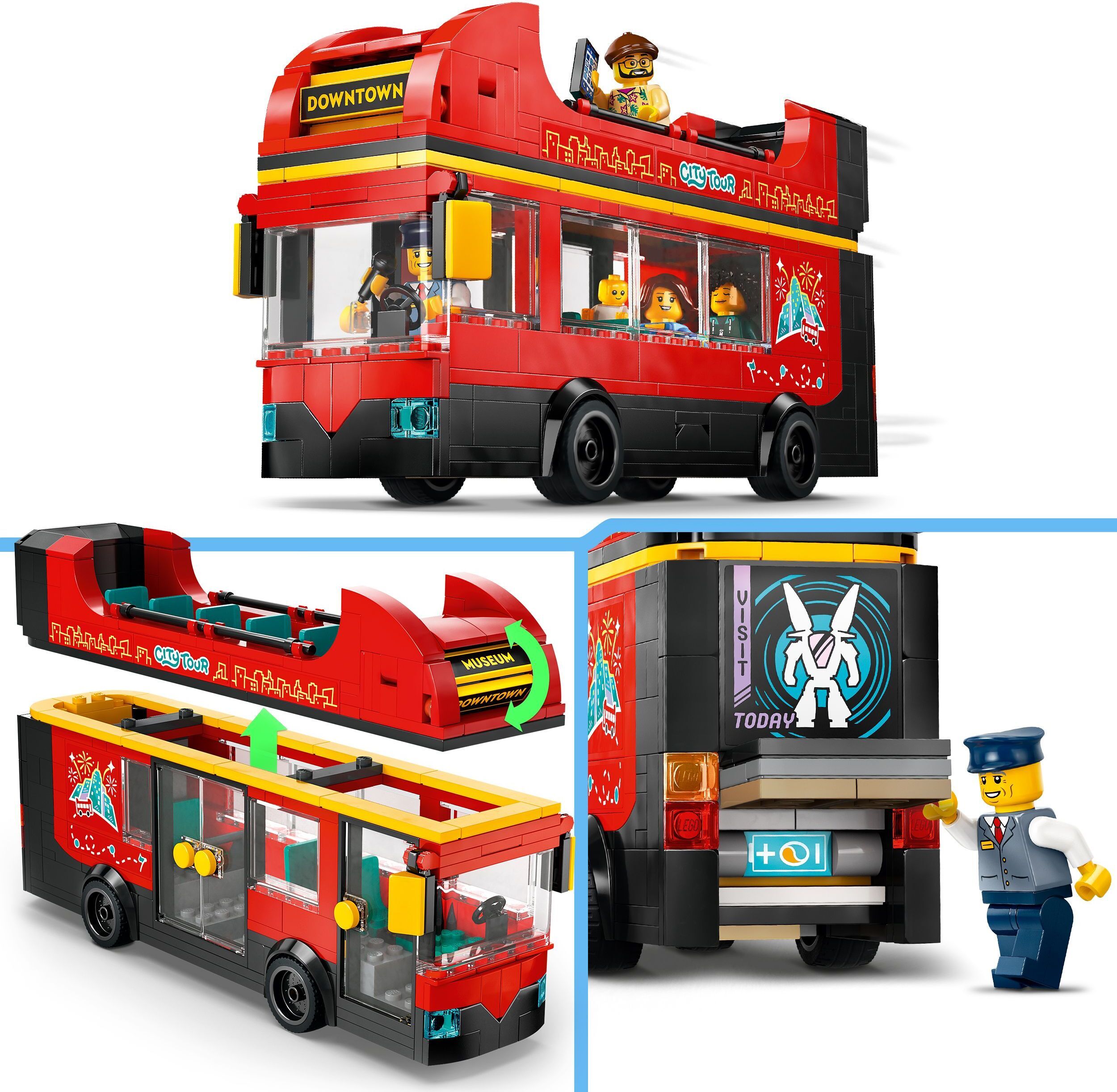 LEGO City Great Vehicles 60406  - Kilpa-auto ja autonkuljetusauto