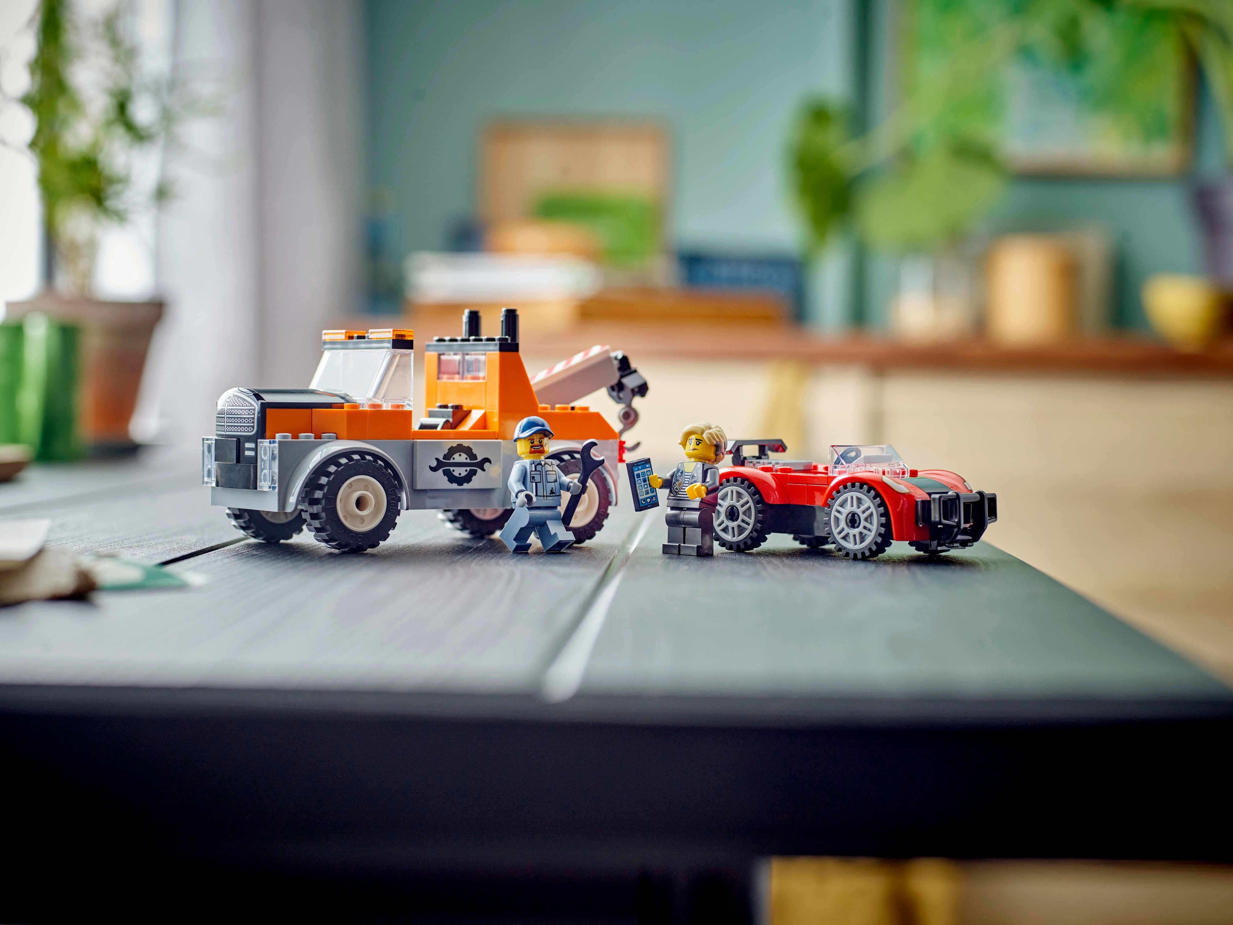 LEGO City Great Vehicles 60407 - Punainen kaksikerroksinen turistibussi