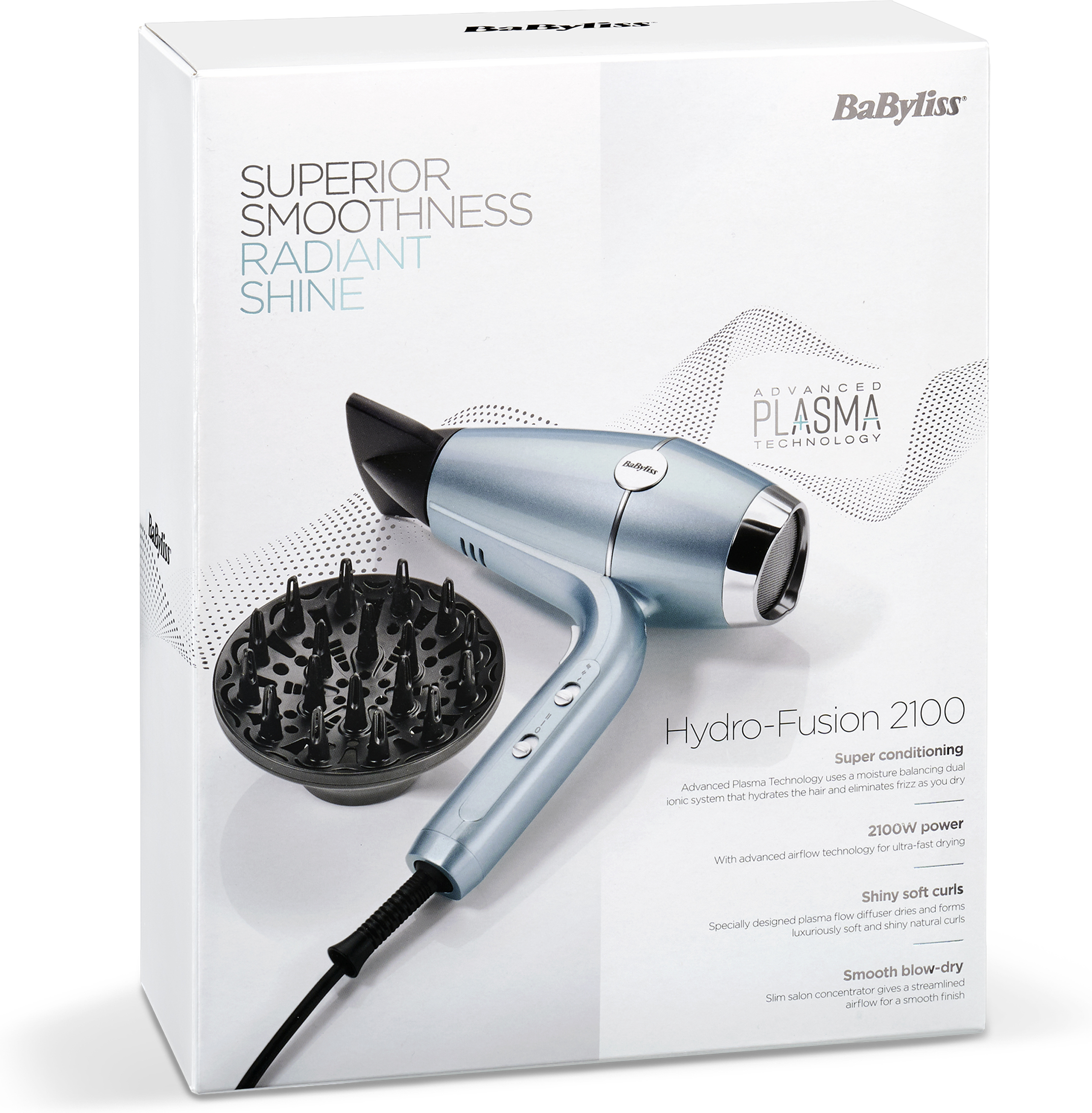 Babyliss D773DE Hydro-Fusion 2100 hiustenkuivaaja