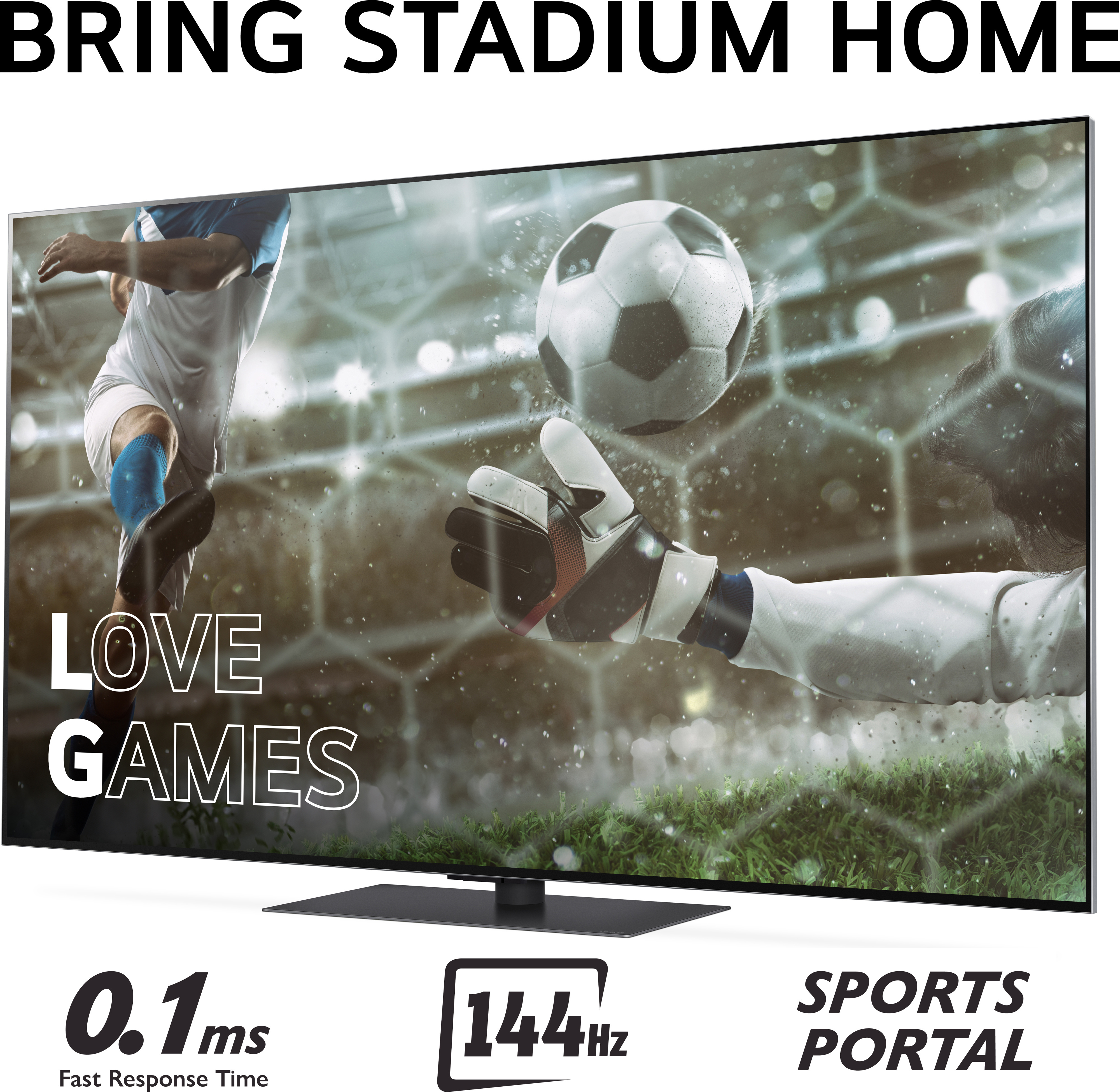LG 55'' OLED evo G4 – 4K TV jalustalla