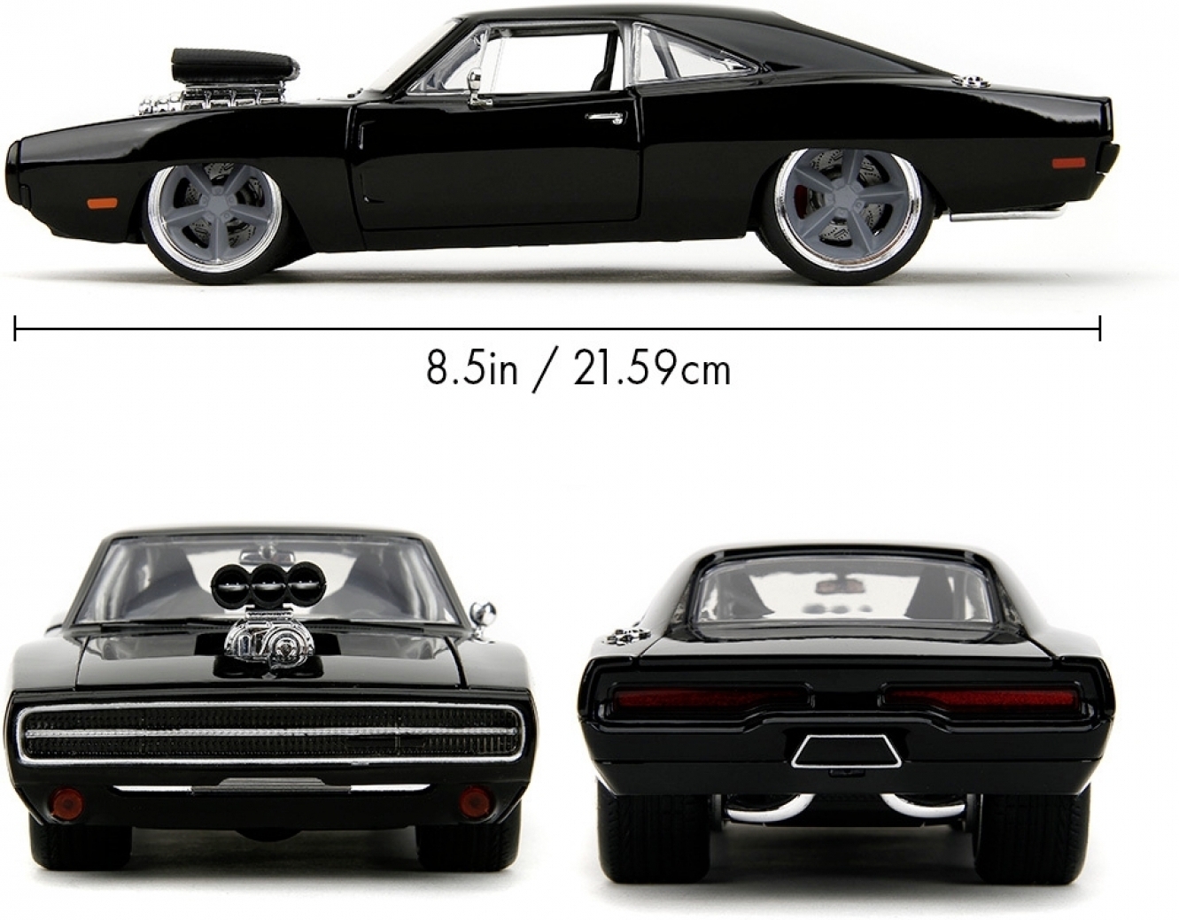 Jada Fast & Furious 1970 Dodge -auto, 1:24