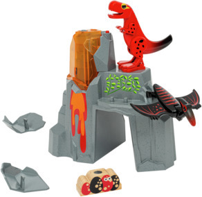 BRIO 36092 - Dinosaurus ja purkautuva tulivuori