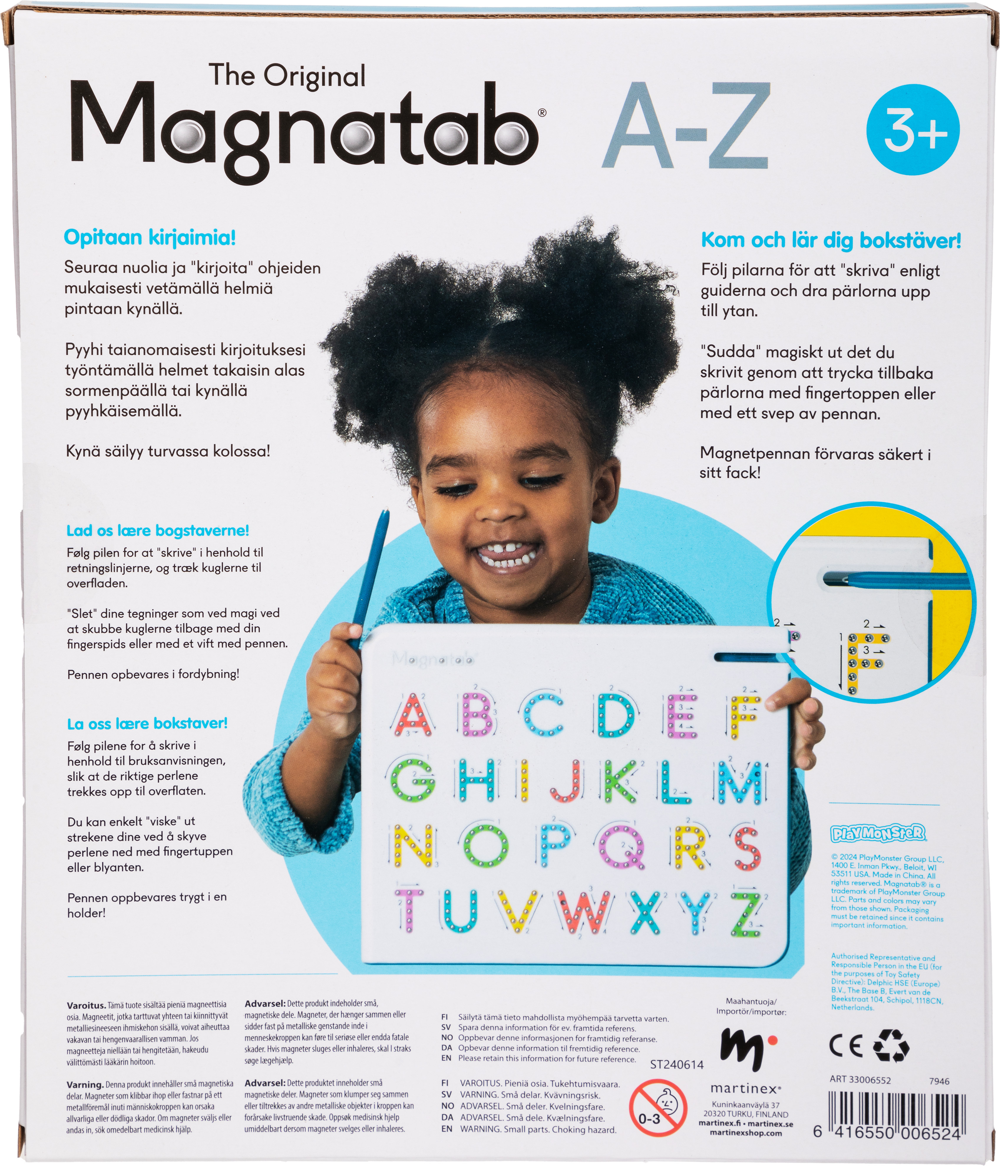 Magnatab - Aakkoset A - Z