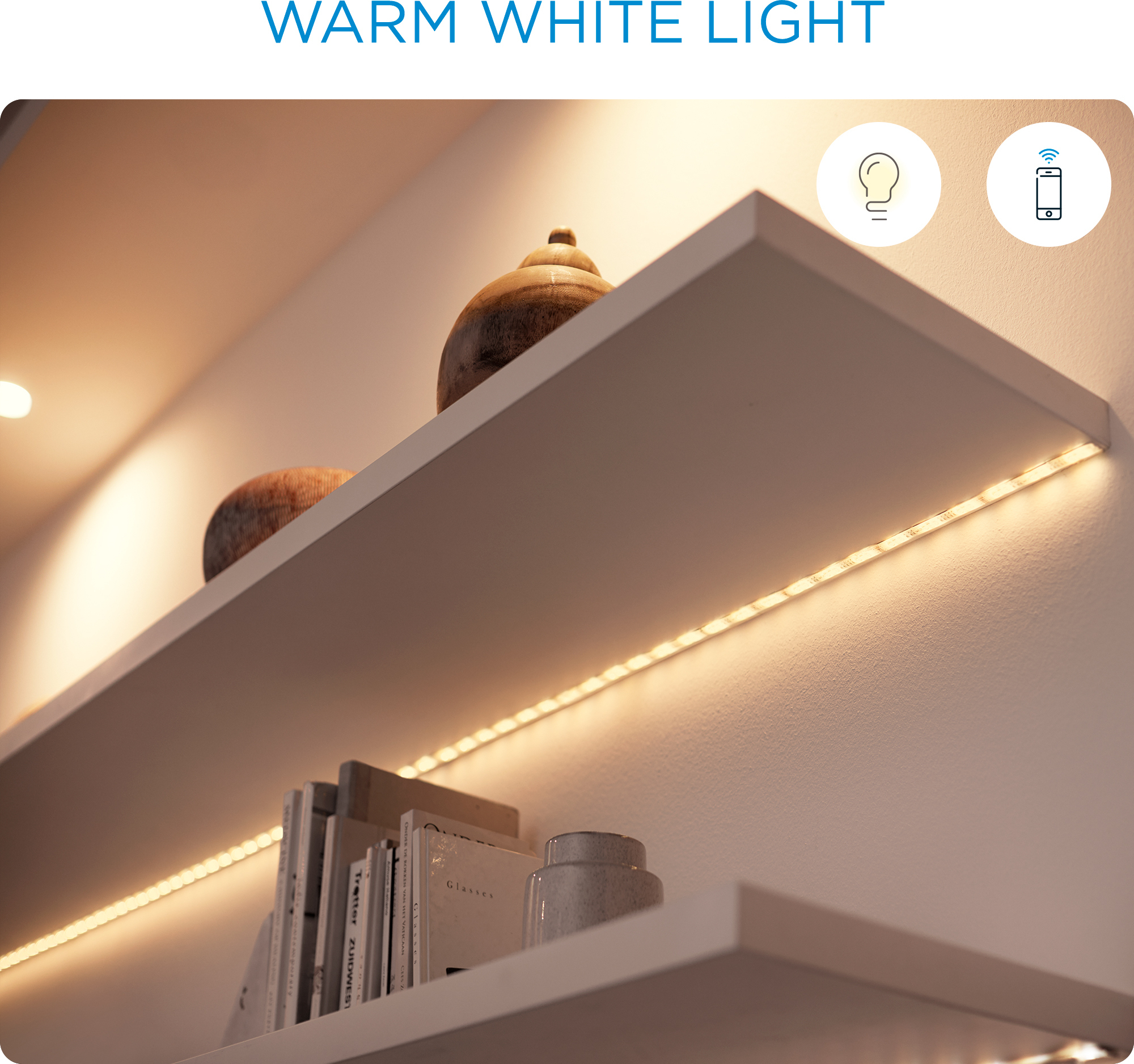 WiZ älylamppu, E27, valkoisen valon sävyt, Wi-Fi, 2700-6500 K, 806 lm