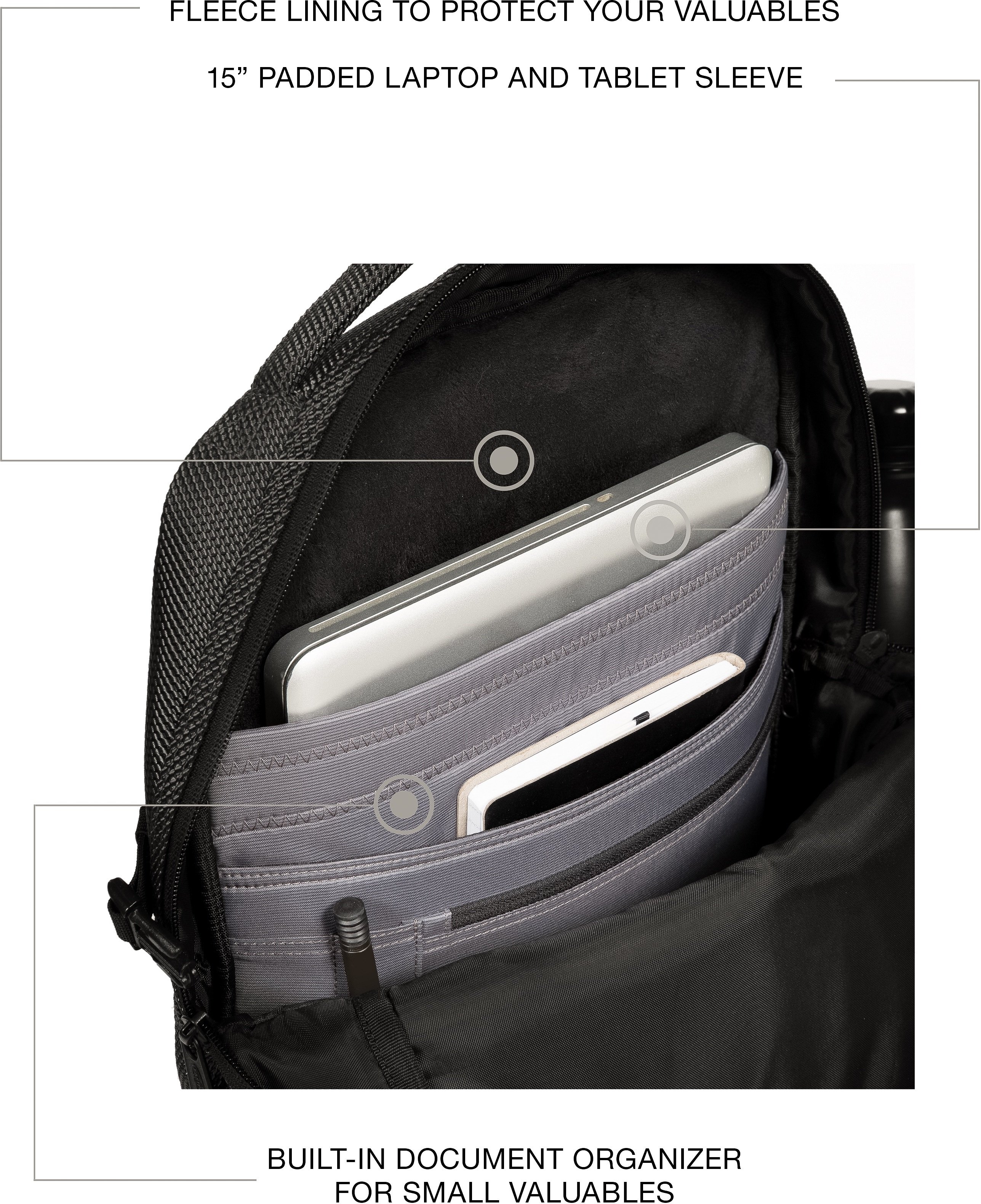 Eastpak TECUM M Cnnct Coat -reppu, musta