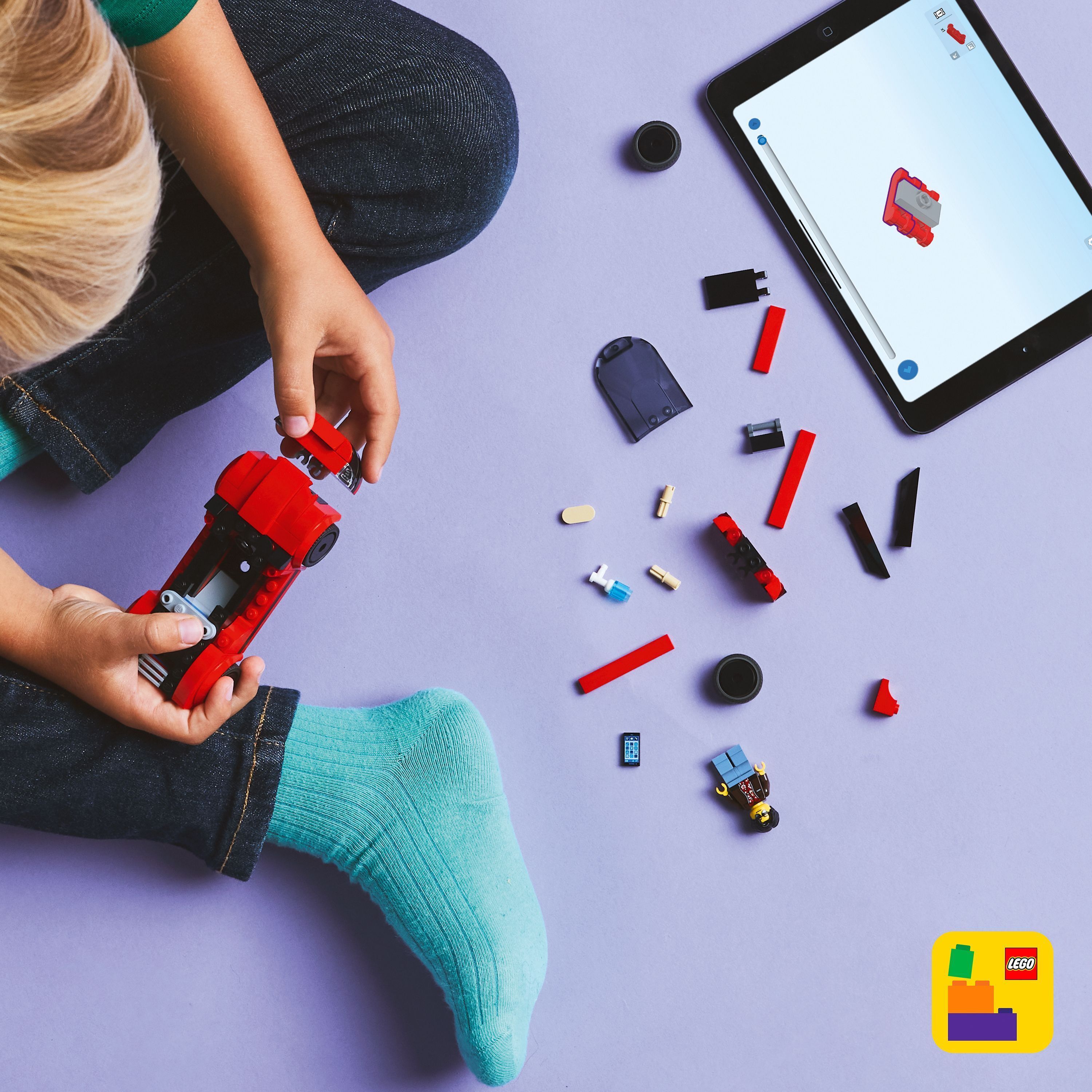LEGO City 60448 – Punainen urheiluauto