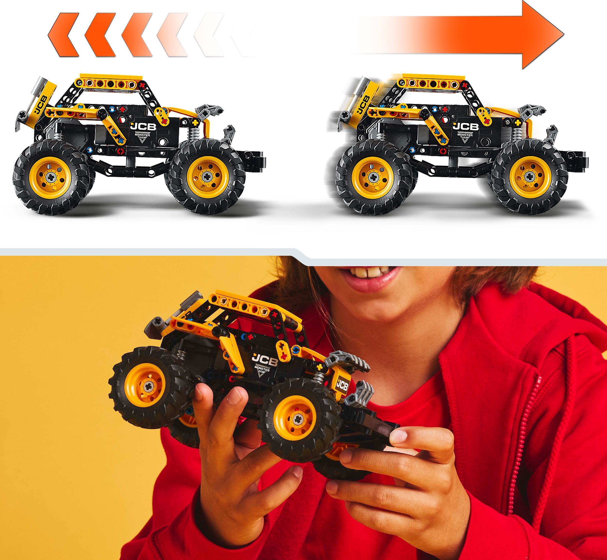 LEGO Technic 42199 – Monster Jam DIGatron ‑vetomoottoriauto
