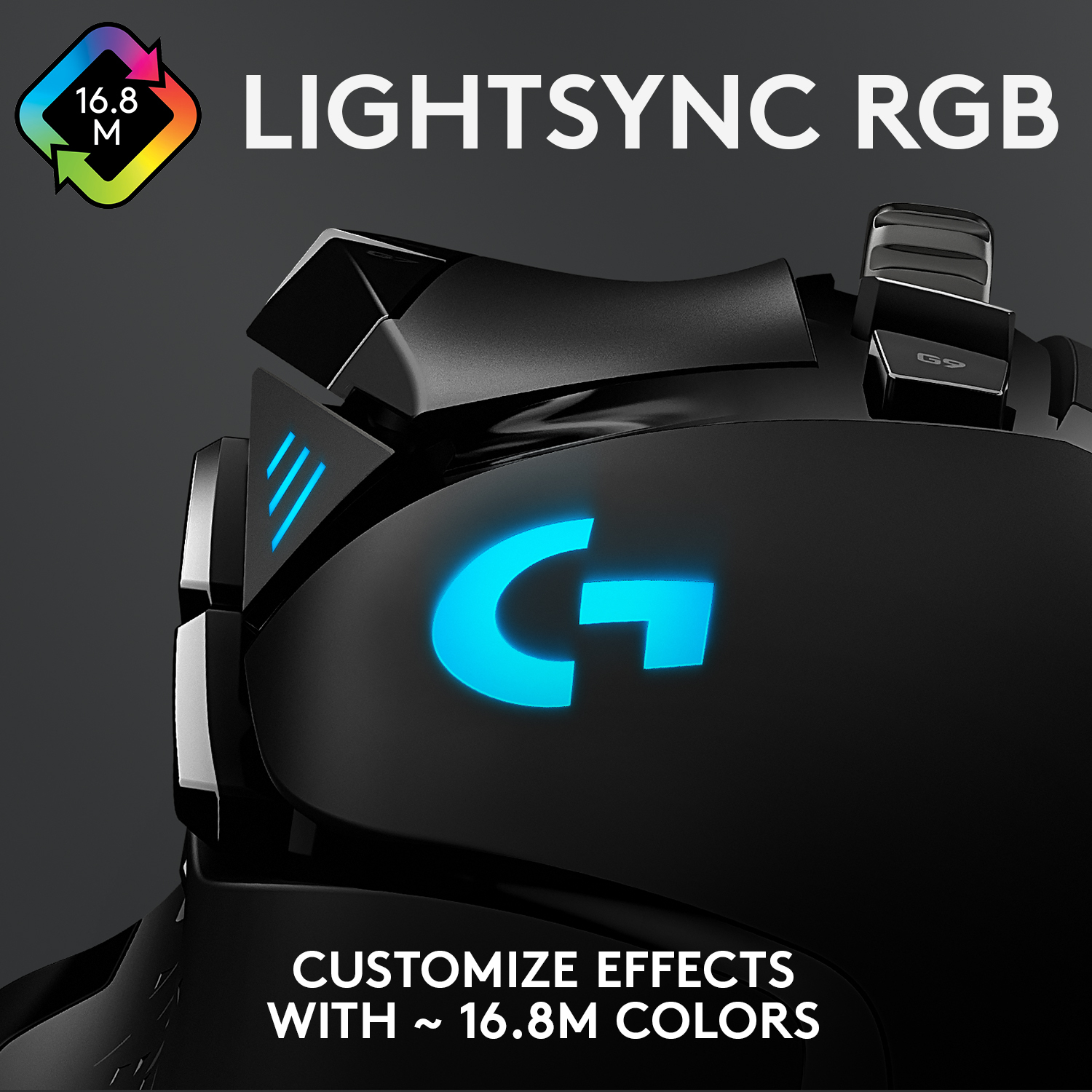 Logitech G502 HERO -pelihiiri