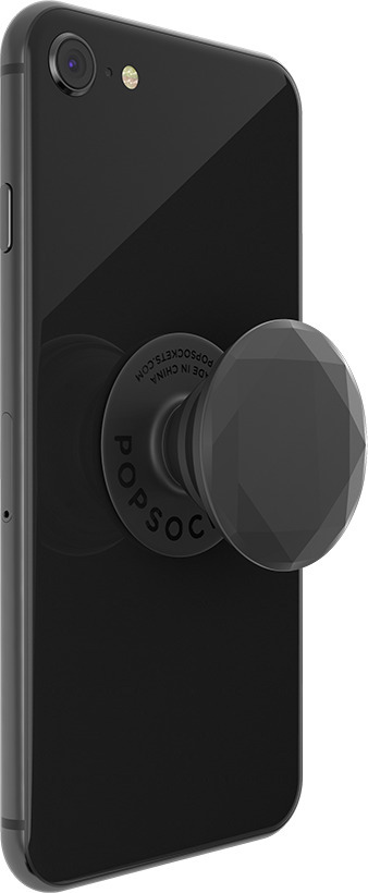 PopSockets PopGrip -puhelinpidike, Metallic Diamond Black