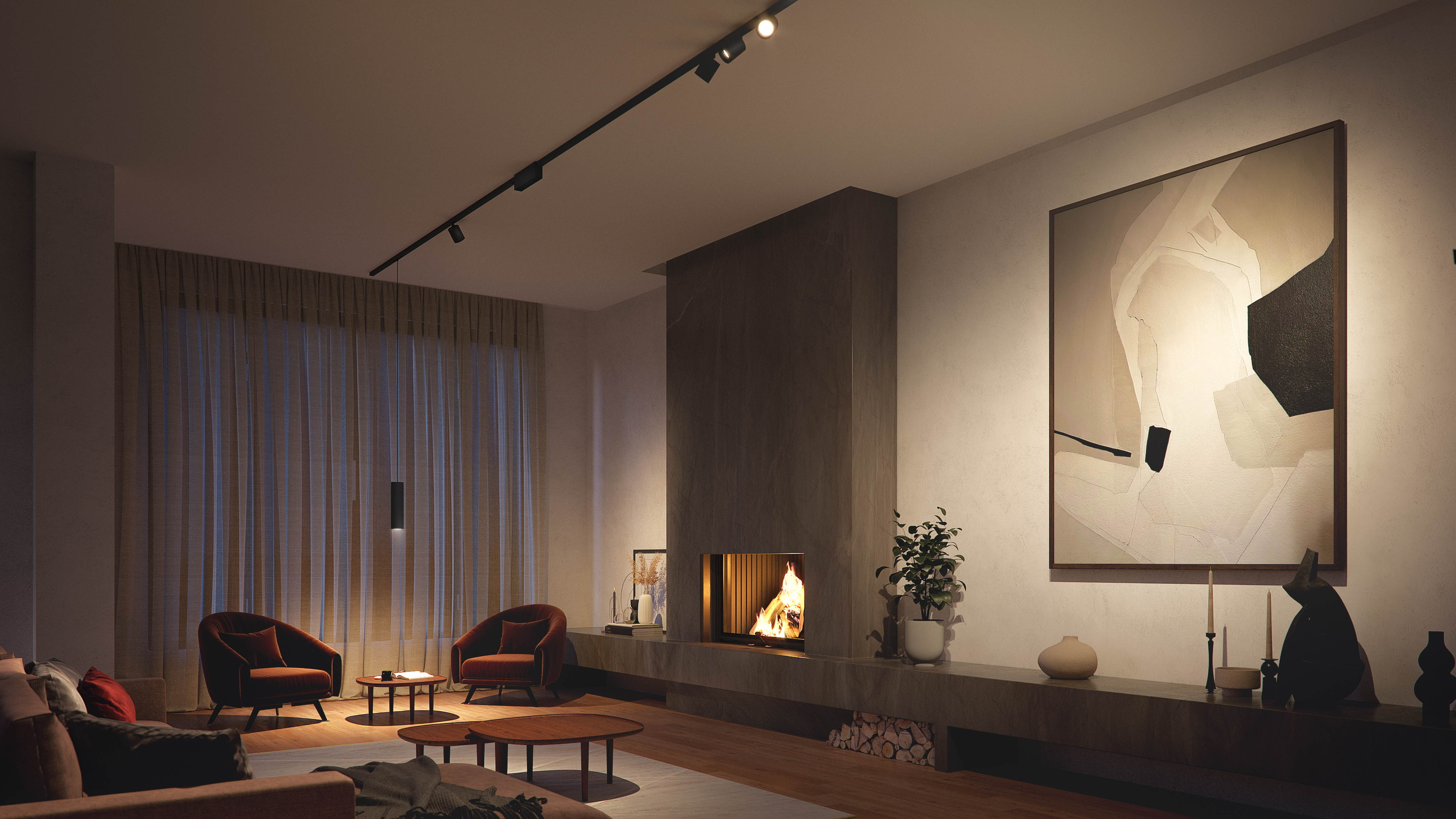 Philips Hue Perifo Cylinder -älykohdevalo, White and Color Ambiance, musta