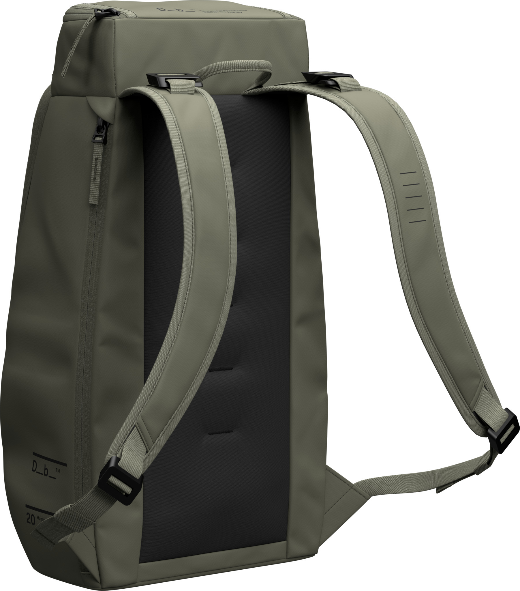 Db Hugger Backpack 20L -reppu, moss green