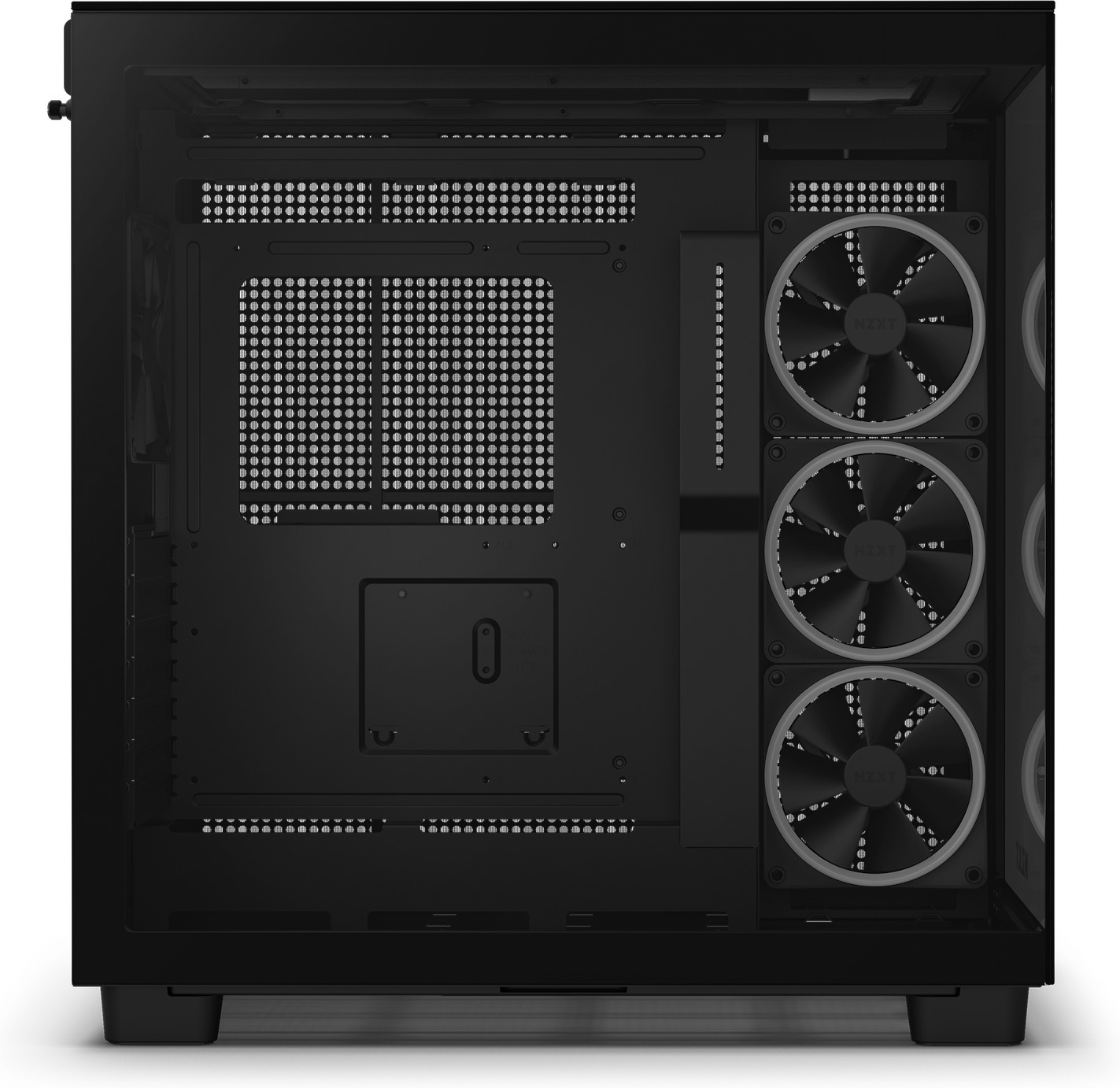 NZXT H9 Elite ATX-kotelo ikkunalla, musta