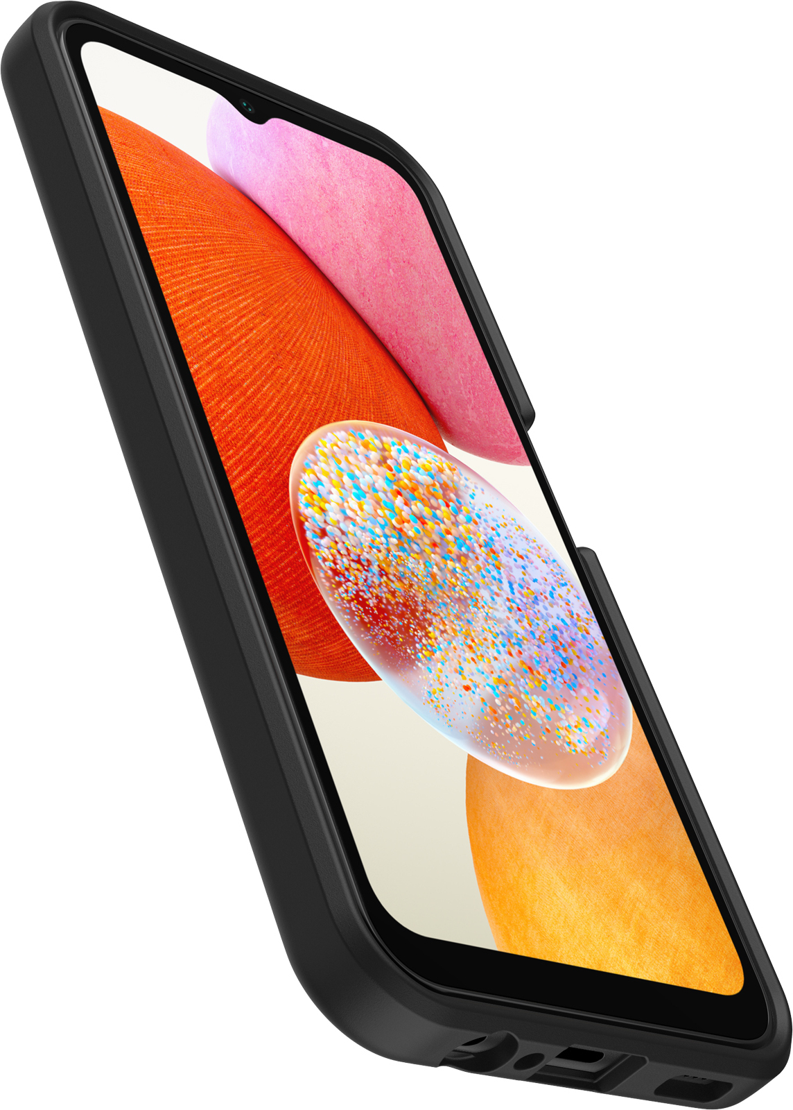 Otterbox React -suojakotelo musta, Galaxy A14