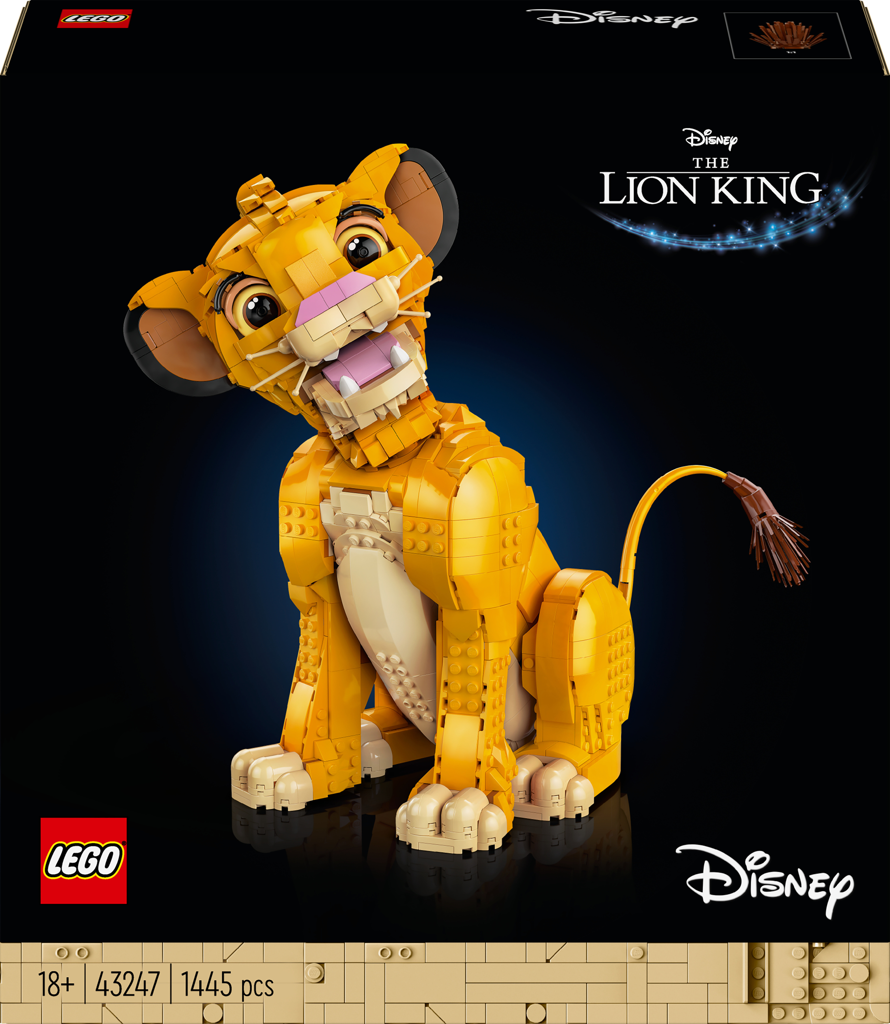 Lego Disney Classic 43247 — Молодой Король Лев Симба (43247) - Smartech.ee