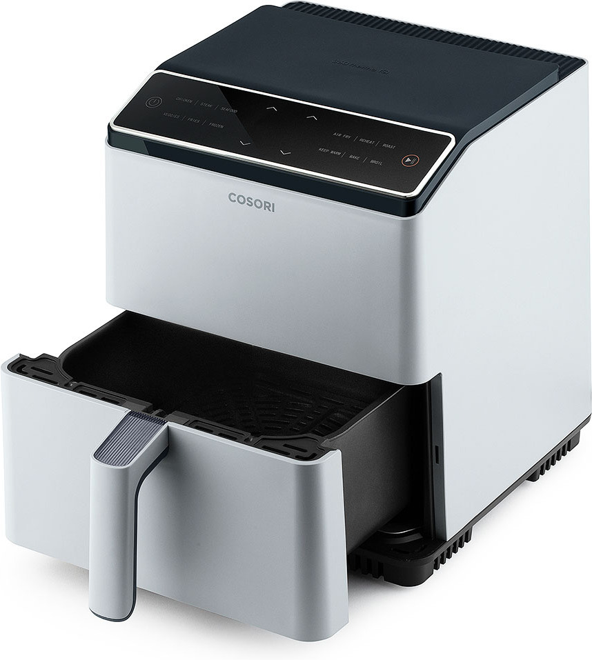 Cosori Dual Blaze -airfryer, tummanharmaa