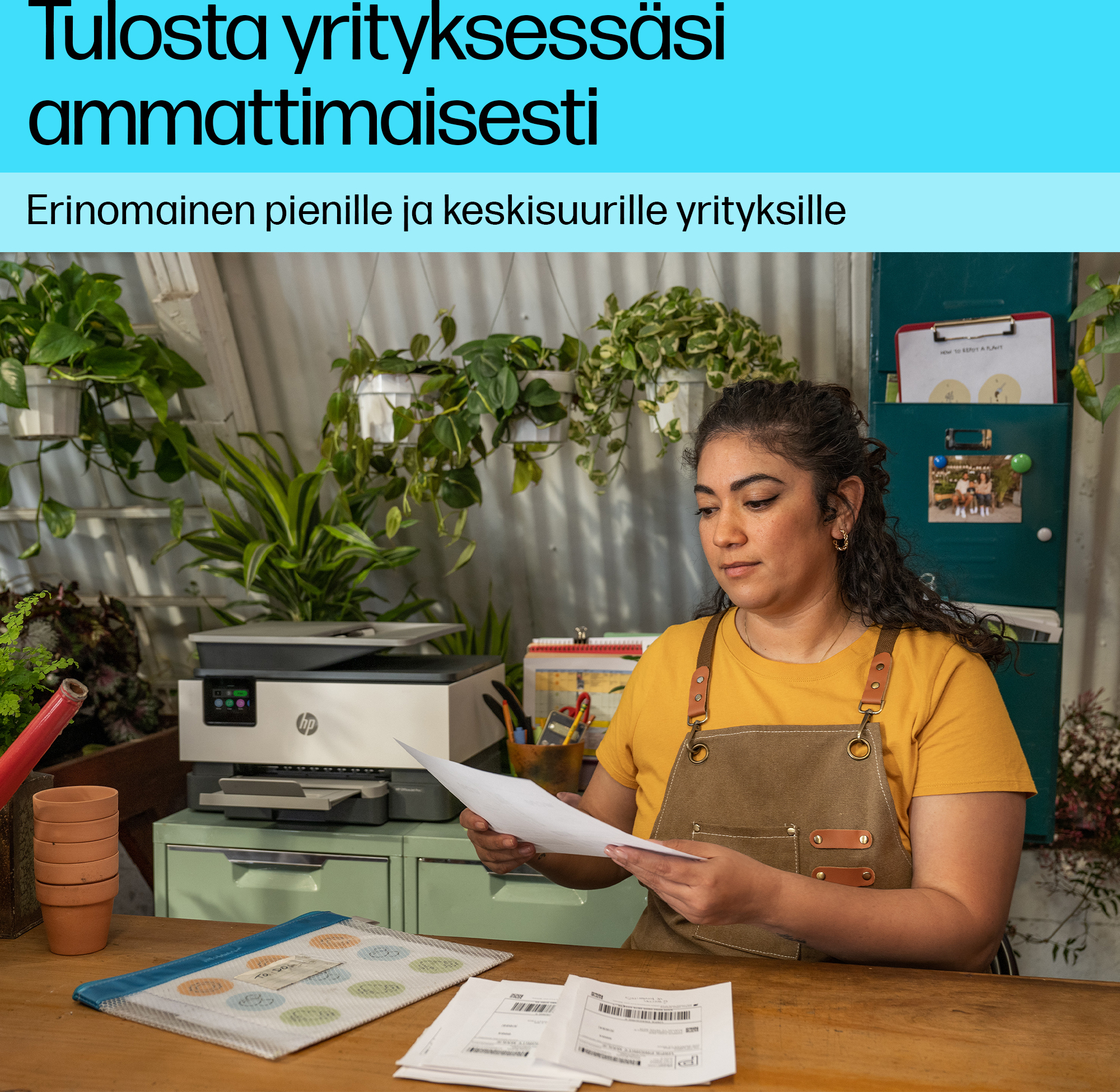 HP OfficeJet Pro 9122e All-in-One -monitoimitulostin