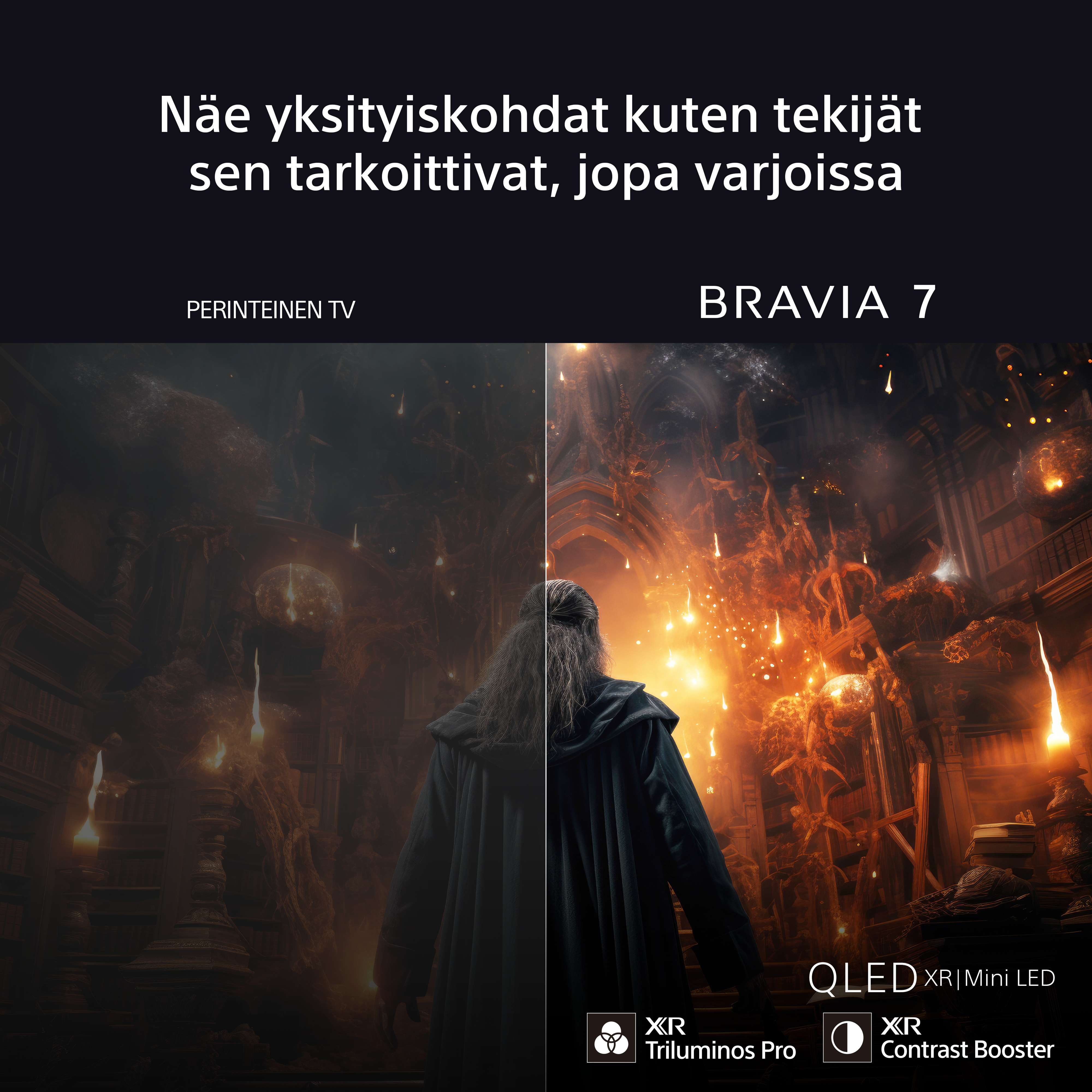 Sony 85" Bravia 7 – 4K QD Mini-LED Google TV