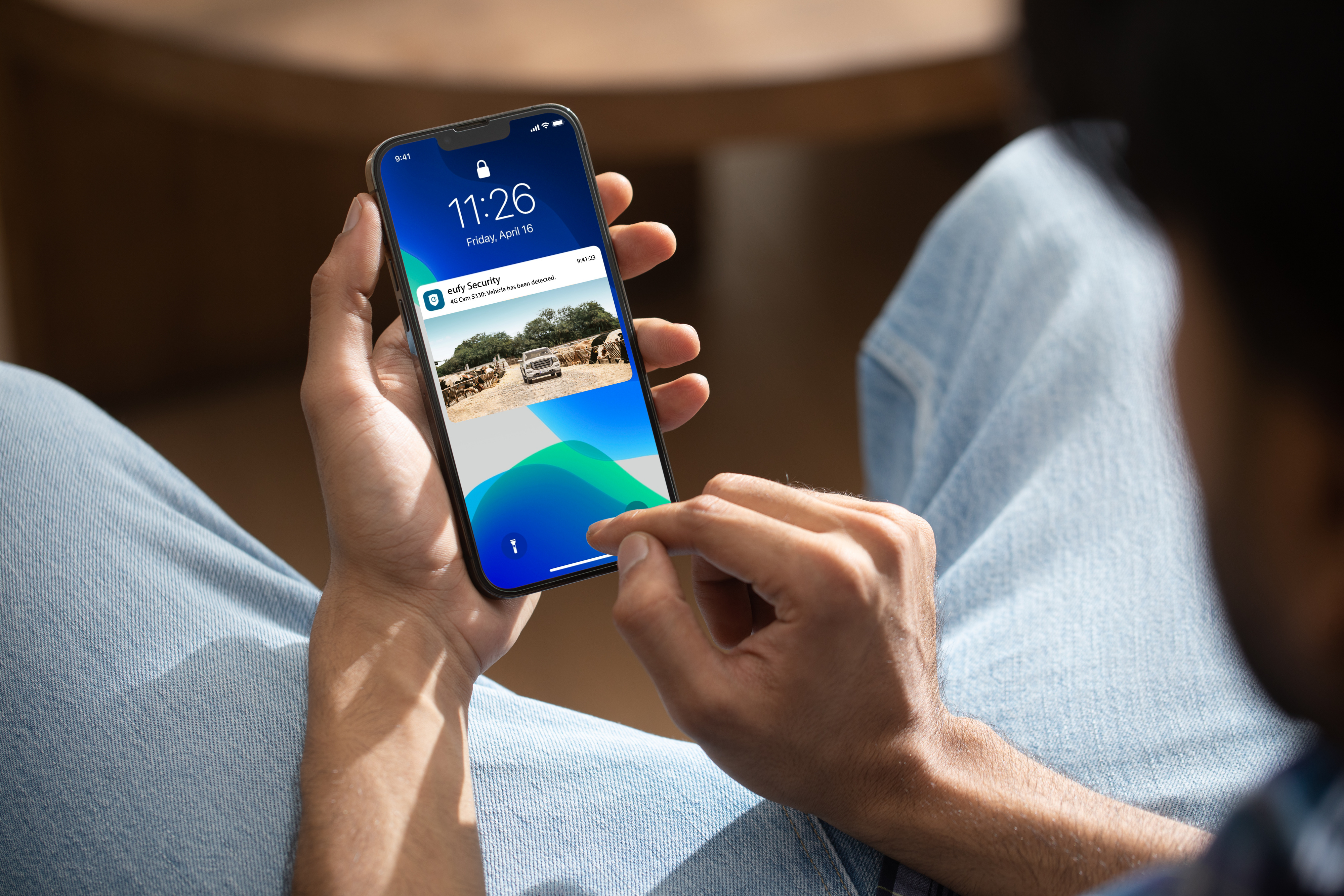 Anker eufy 4G LTE Cam S330 -valvontakamera, ulkokäyttöön, valkoinen