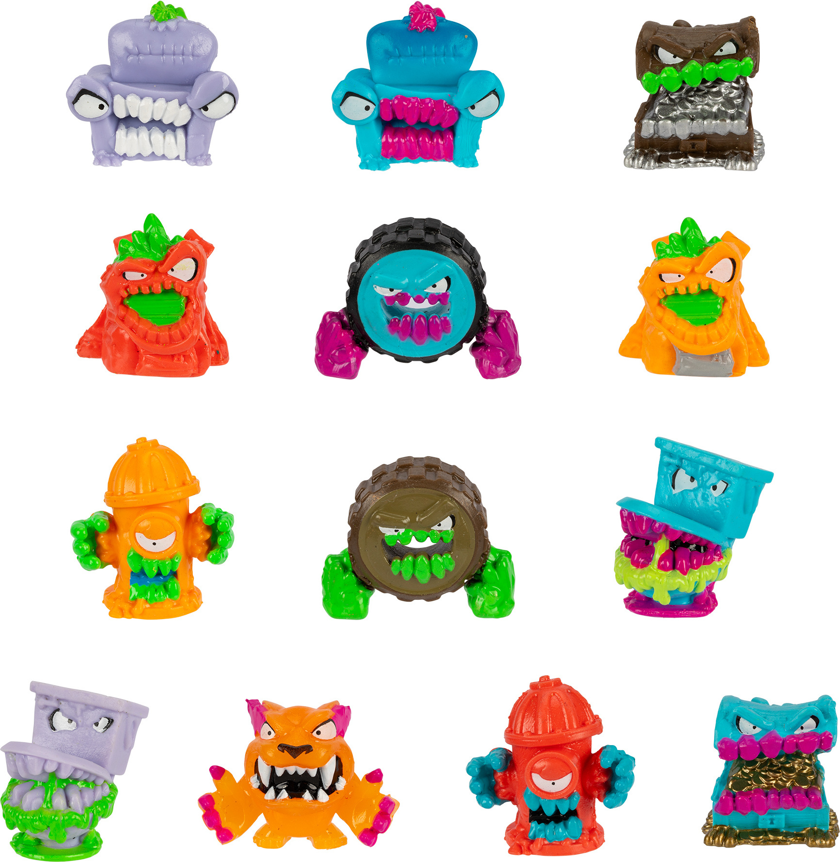 MrBeast Lab Swarms Mega Lab - 12 hahmoa, lajitelma