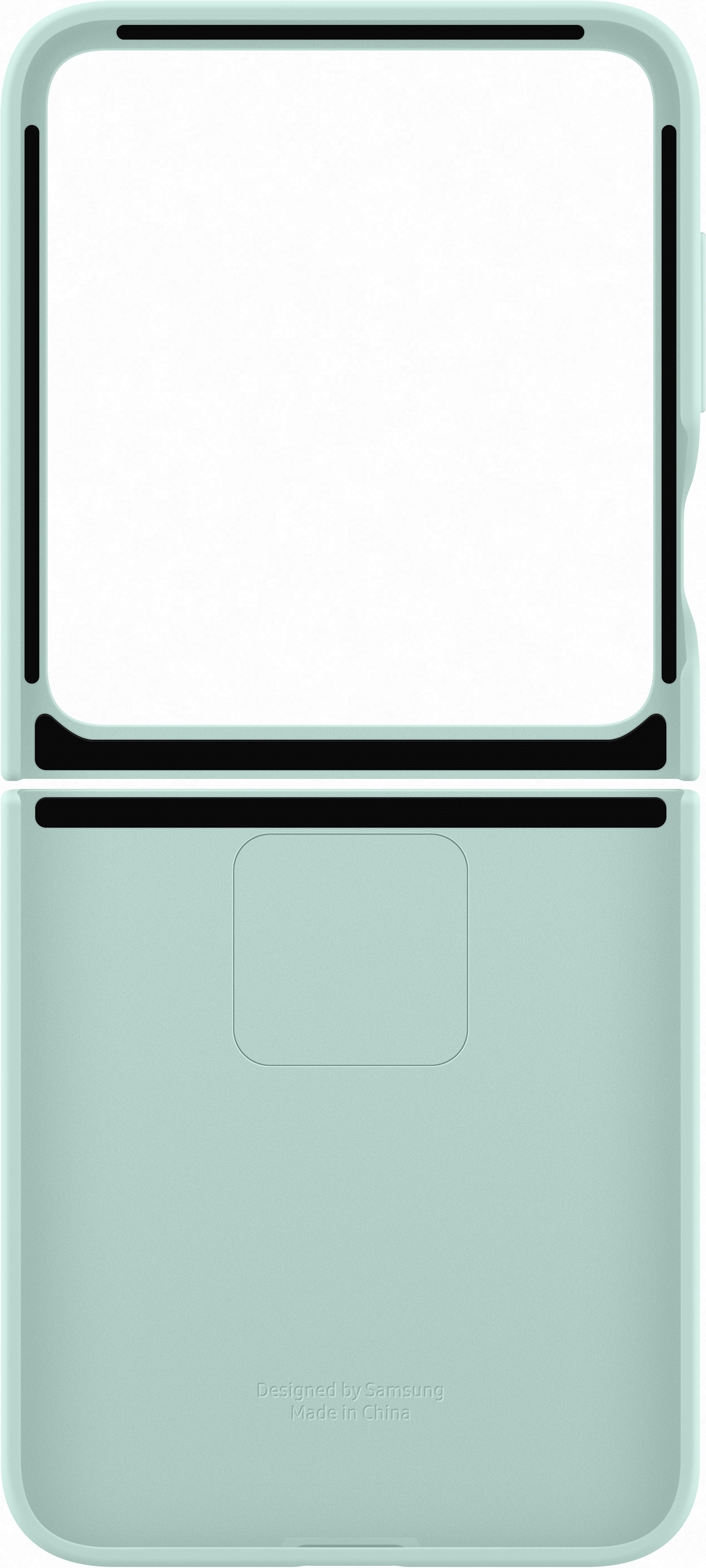 Samsung Galaxy Z Flip6 Silicone Case -silikonisuoja, harmaa
