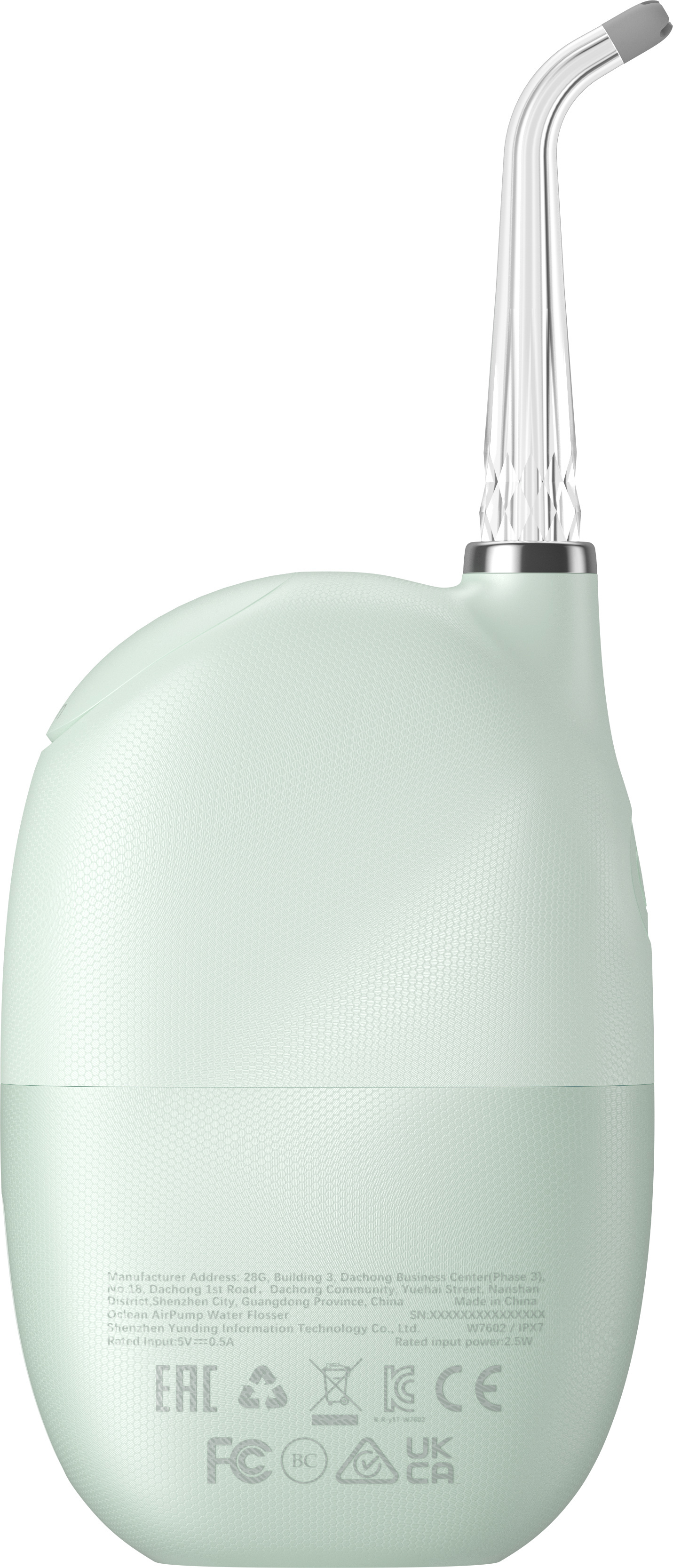 Oclean AirPump A10 -hammasvälisuihku, valkoinen