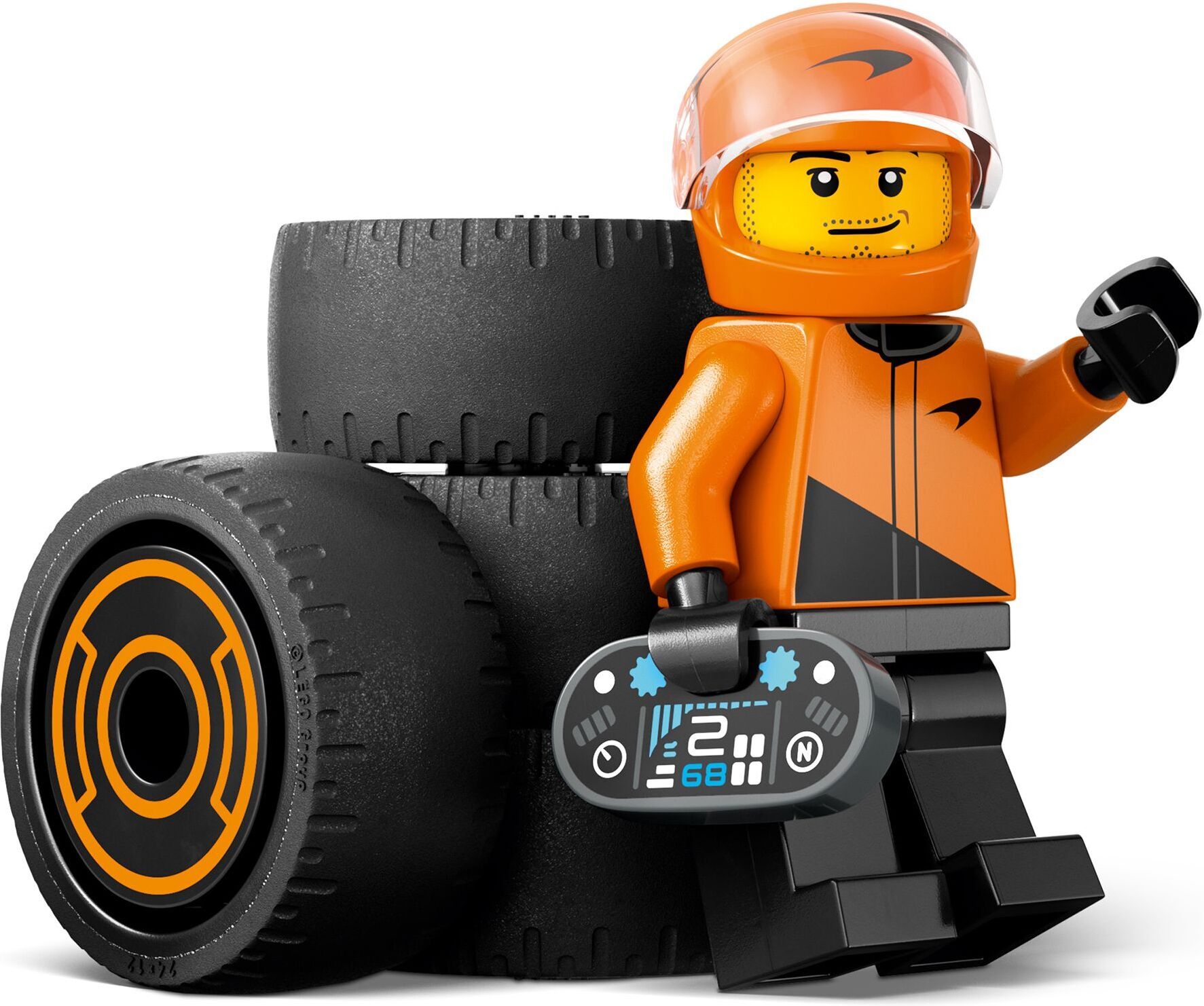 LEGO City 60442 – F1-kuljettaja ja McLaren-kilpa-auto