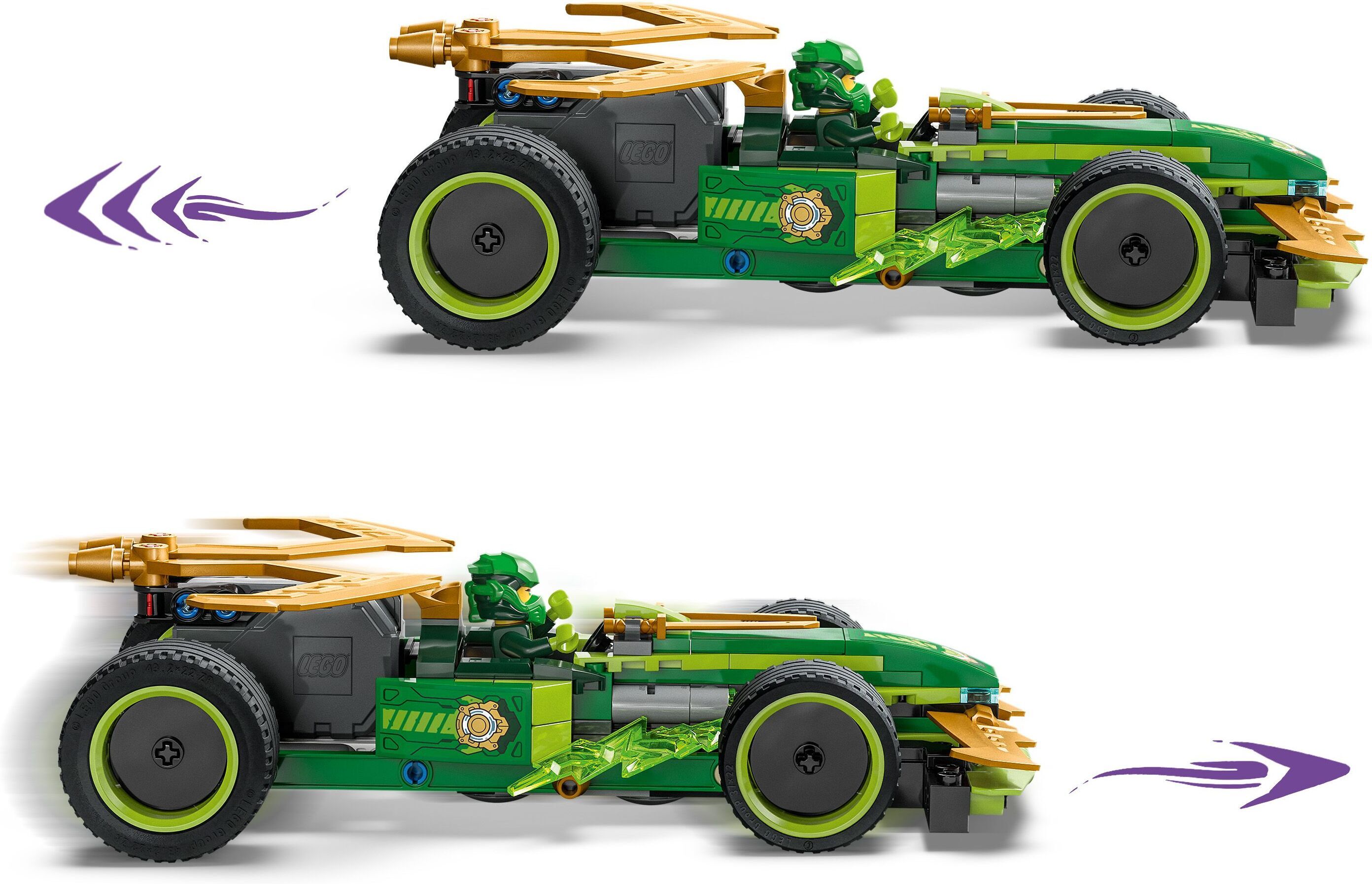 LEGO Ninjago 71828 – Lloydin vetomoottorikilpa-auto