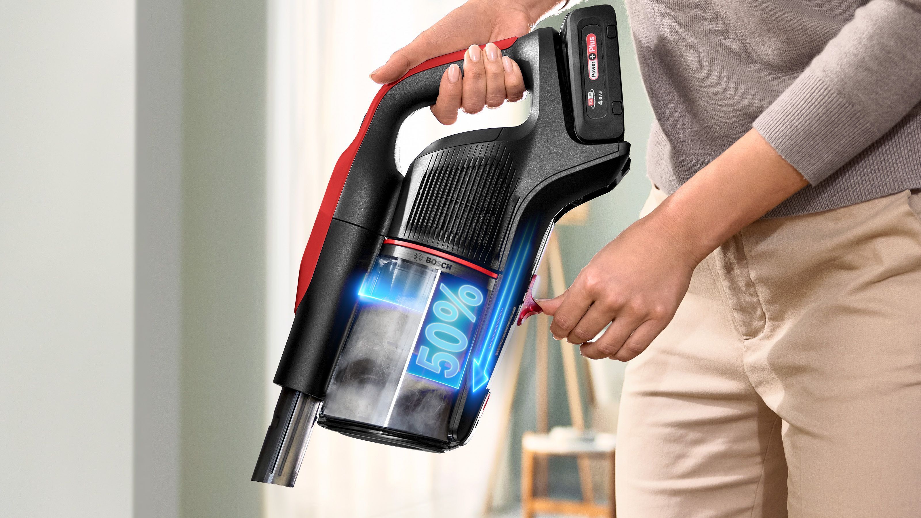 Bosch Unlimited 10 ProAnimal varsi-imuri, BCS1041PET, punainen
