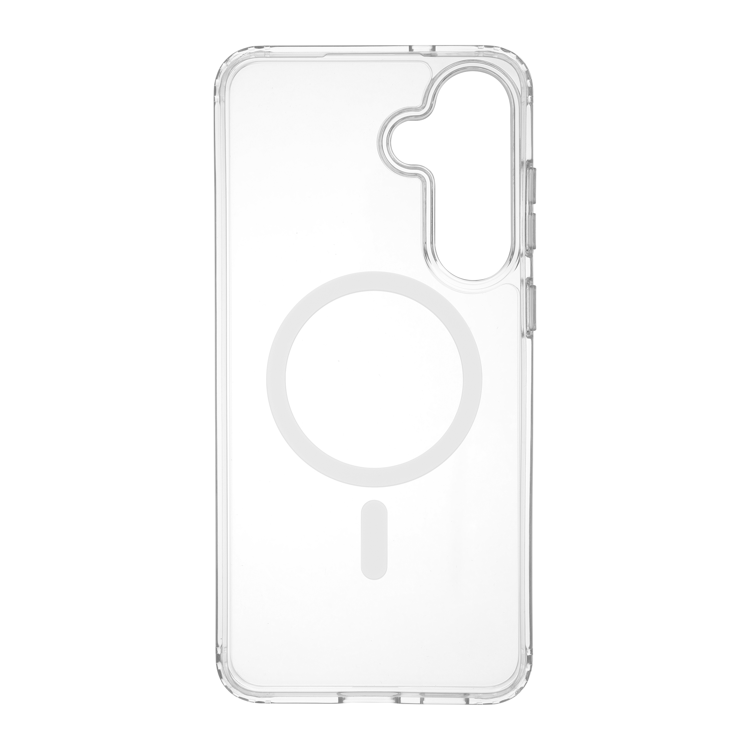 FoneKit Premium MagSafe-yhteensopiva suojakuori, Samsung Galaxy S25 FE, läpinäkyvä