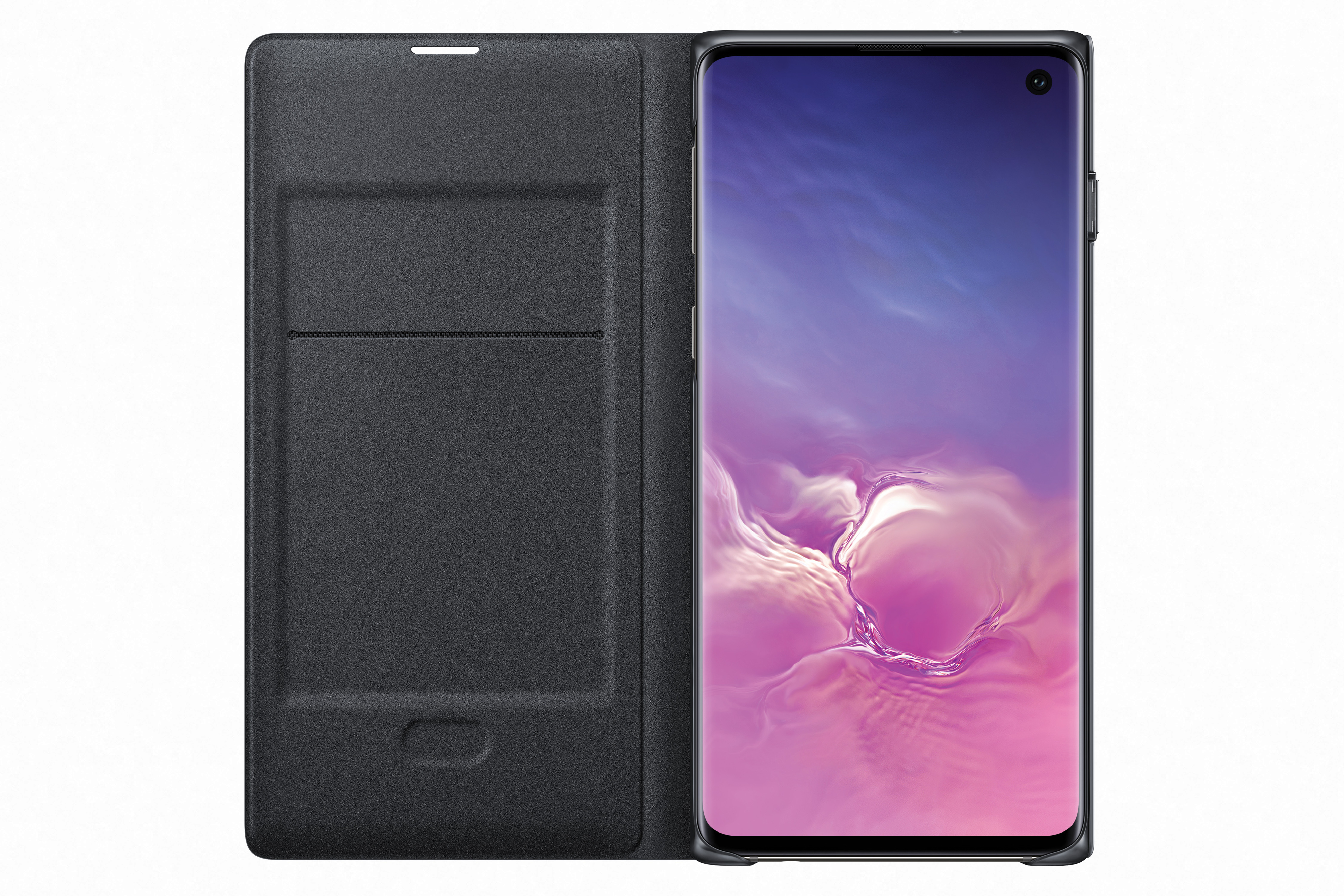 Samsung Galaxy S10 LED View Cover -suojakotelo, musta – Galaxy S10 ...