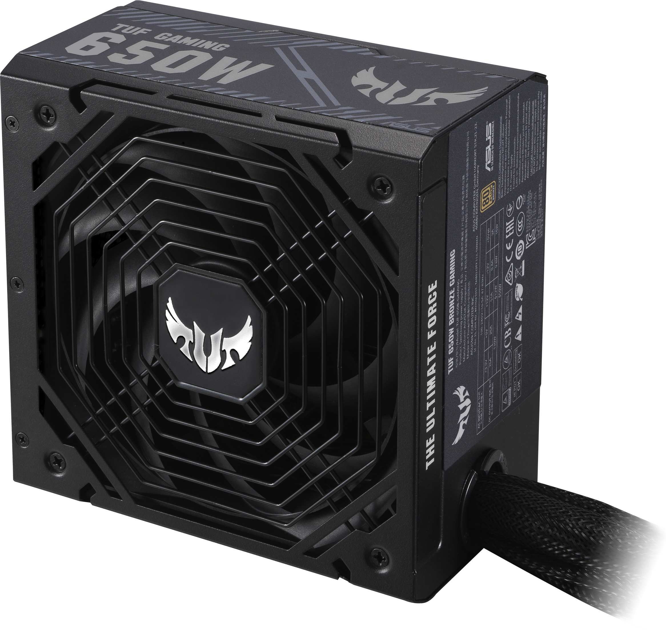 Asus TUF-GAMING-650B - ATX-virtalähde, 650 W