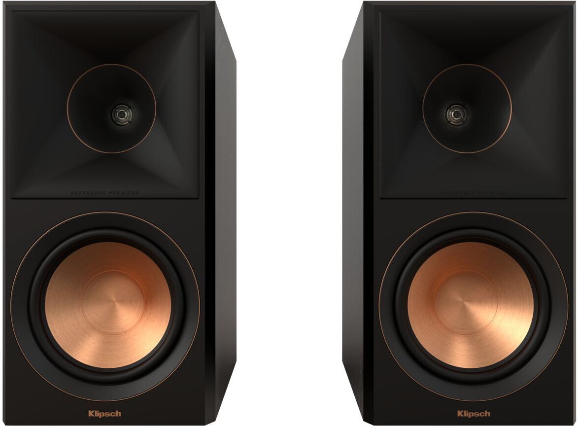 Klipsch RP-600M II -jalustakaiutinpari, musta