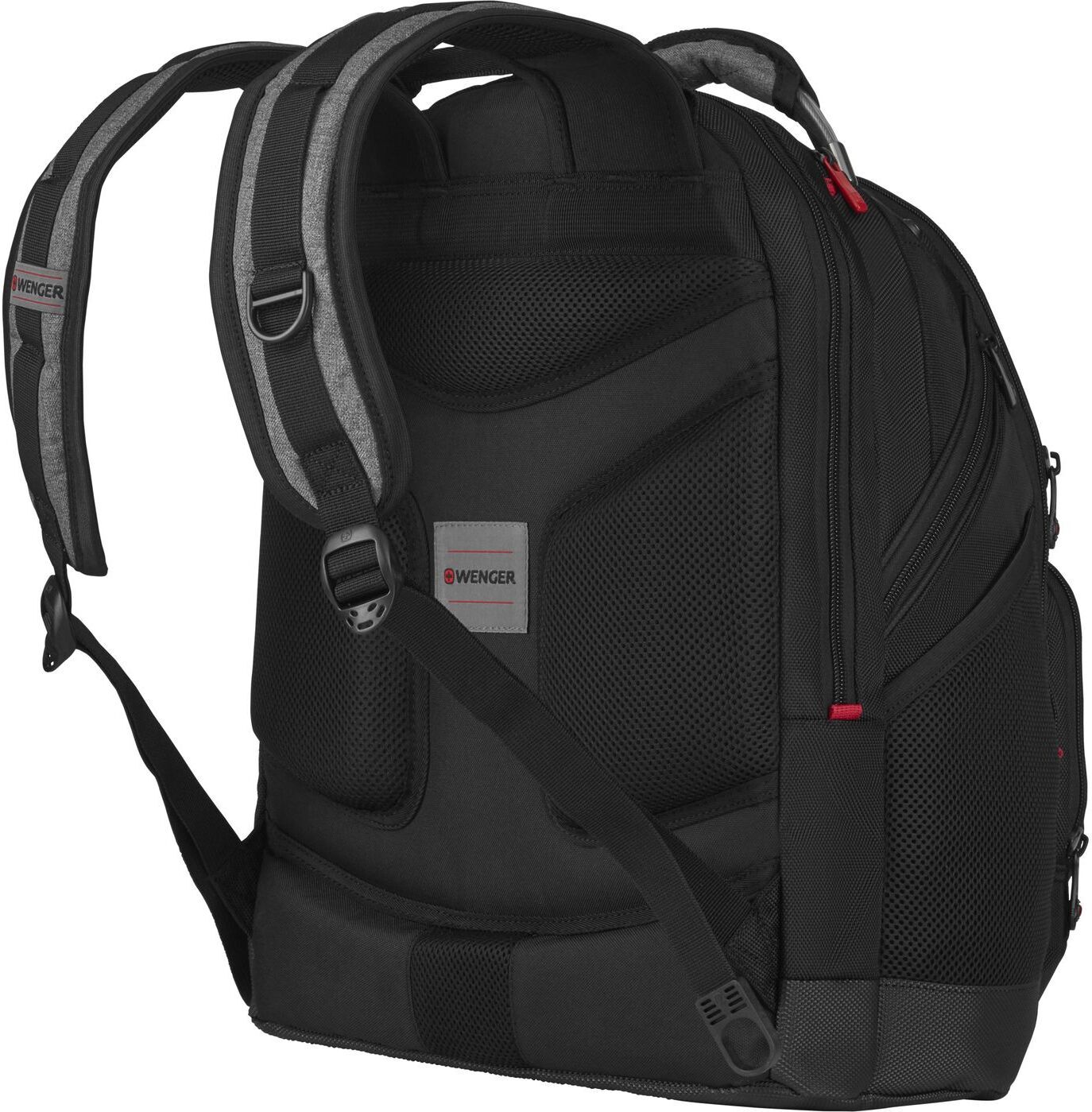 Wenger Ibex Deluxe -reppu, 16" kannettavalle tietokoneelle, musta