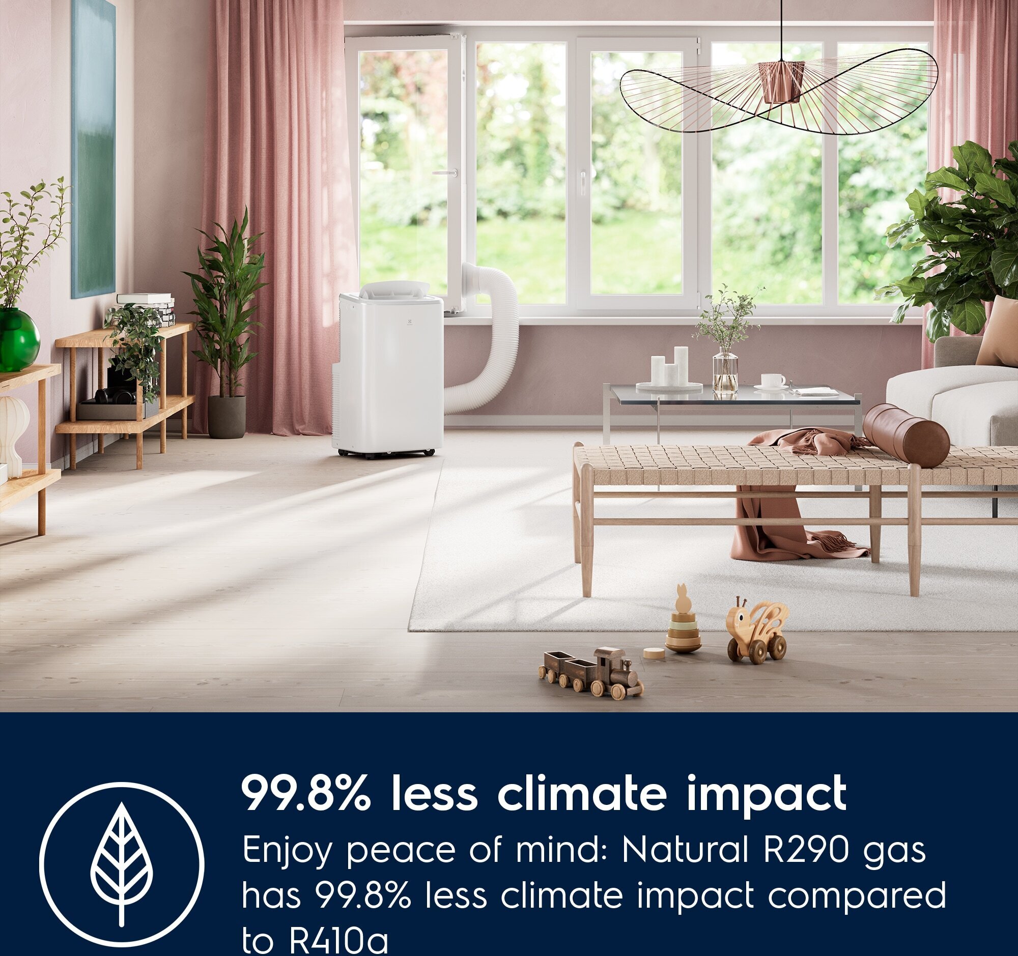 Electrolux Comfort 600 EXP26U759CW -siirrettävä ilmastointilaite