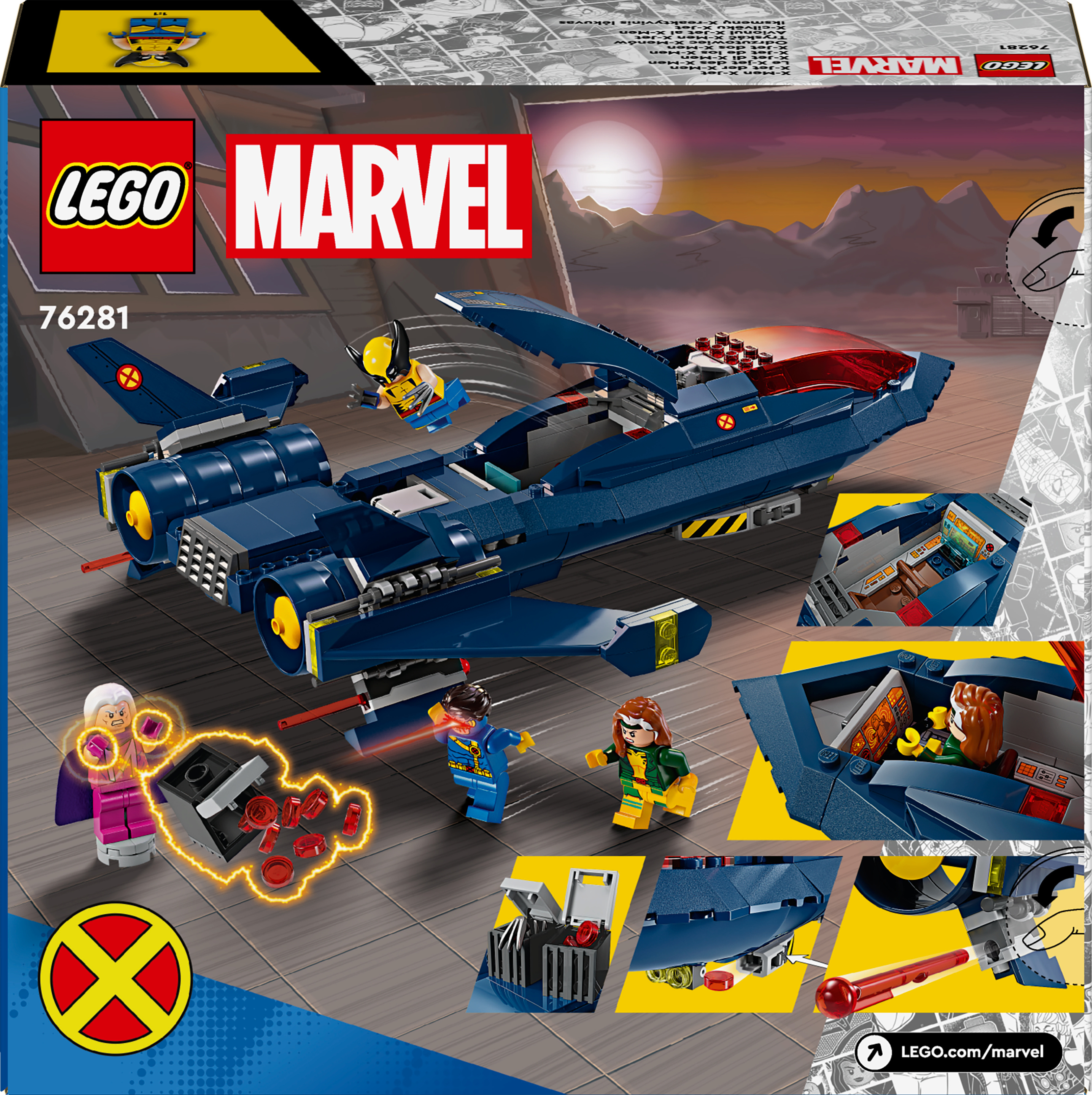 LEGO Super Heroes Marvel 76281  - X-Men: X-Jet