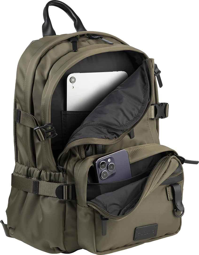 Tucano Desert Premium -tietokonereppu 15.6", musta
