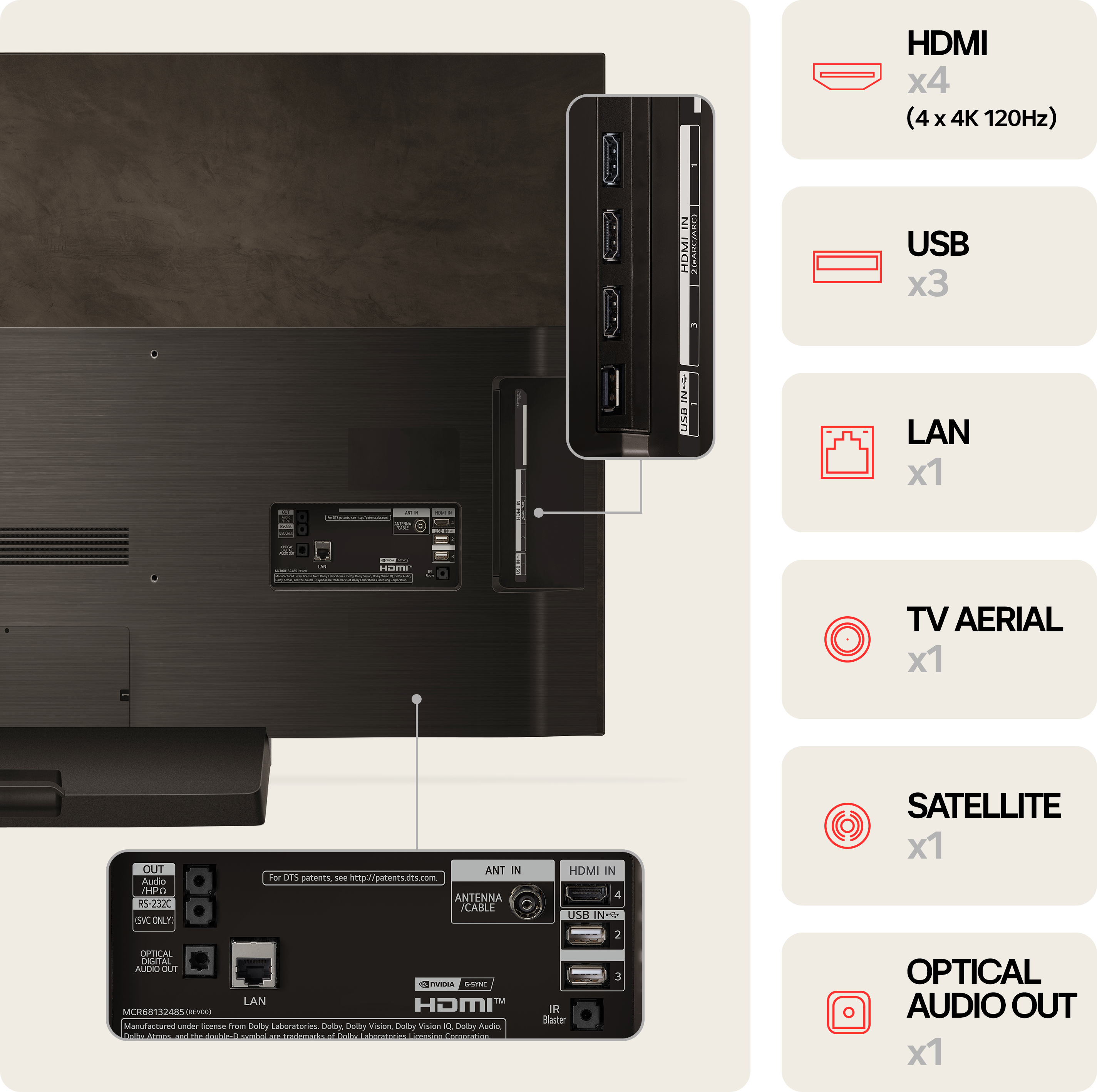 LG 48'' OLED evo C4 – 4K TV