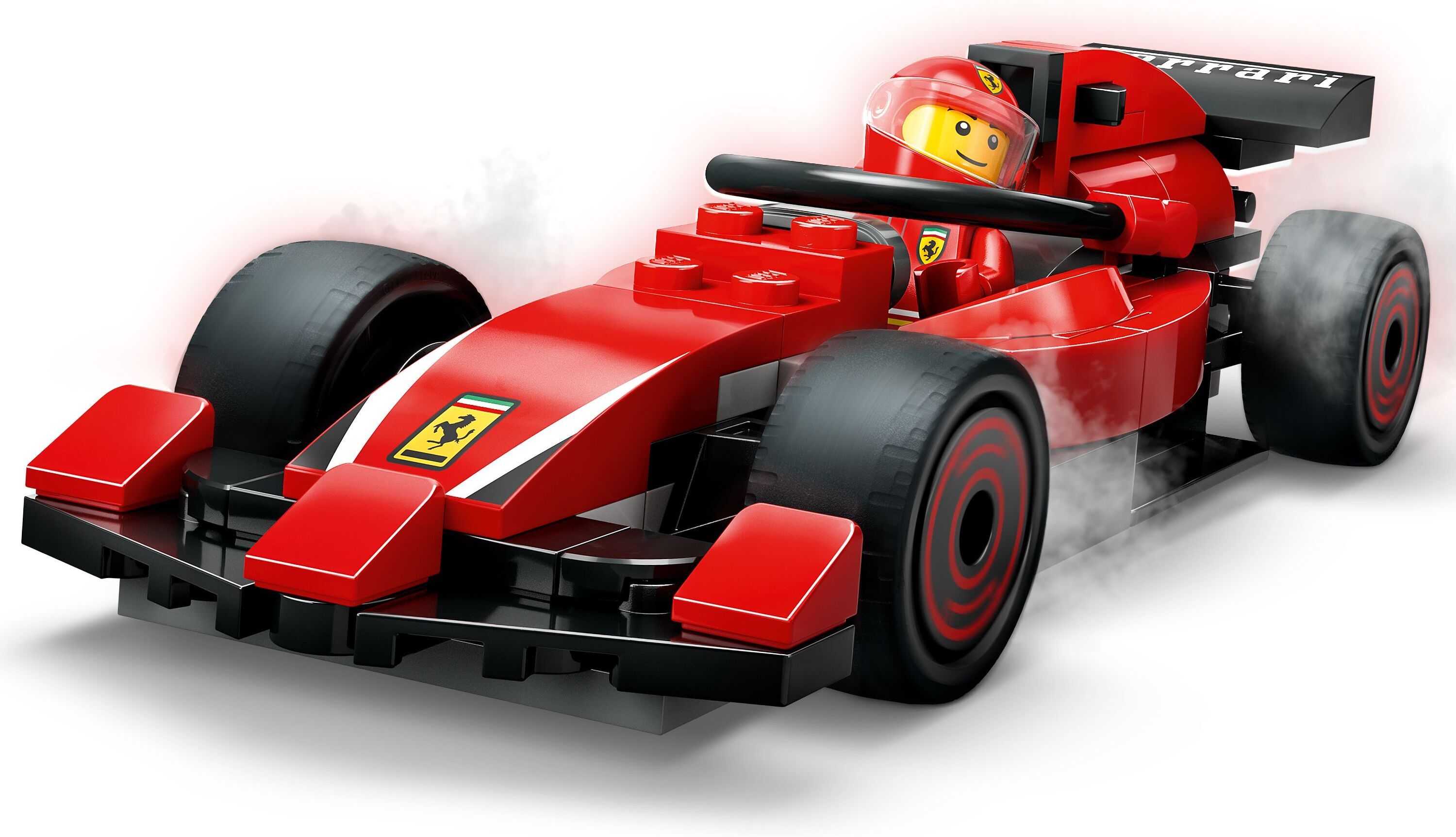 LEGO City 60443 – F1-varikkopysähdys ja varikkomiehistö sekä Ferrari-auto