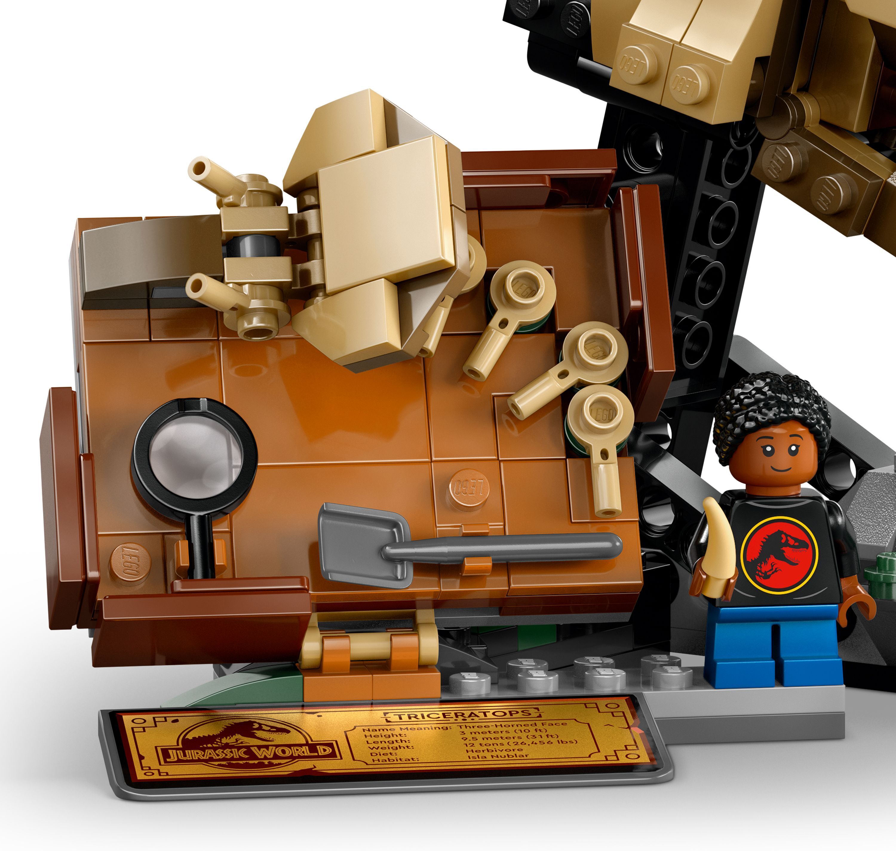 LEGO Jurassic World 76969 – Dinosaurusfossiilit: Triceratopsin kallo
