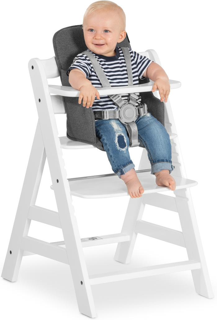 Hauck Alpha Cosy Select -syöttötuolipehmuste, Charcoal