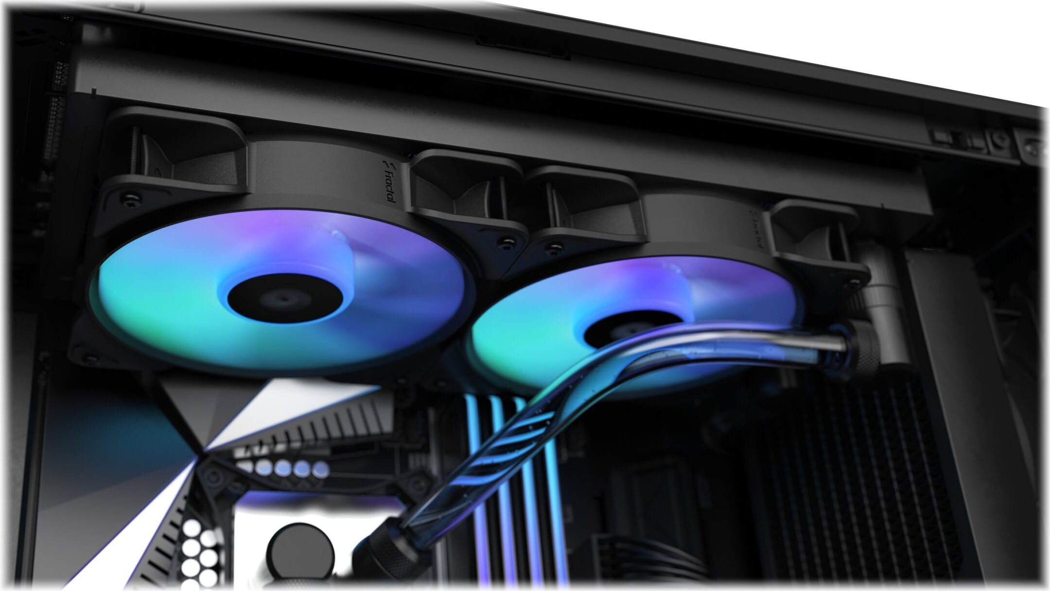 Fractal Design Aspect 14 RGB PWM -tuuletin, 140 mm, musta