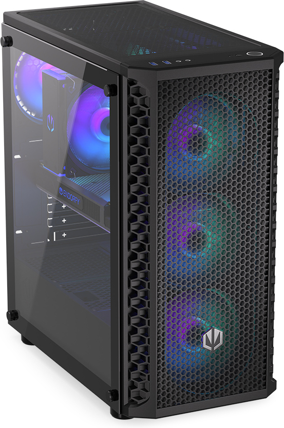 Endorfy Signum 300 ARGB ATX-kotelo ikkunalla, musta