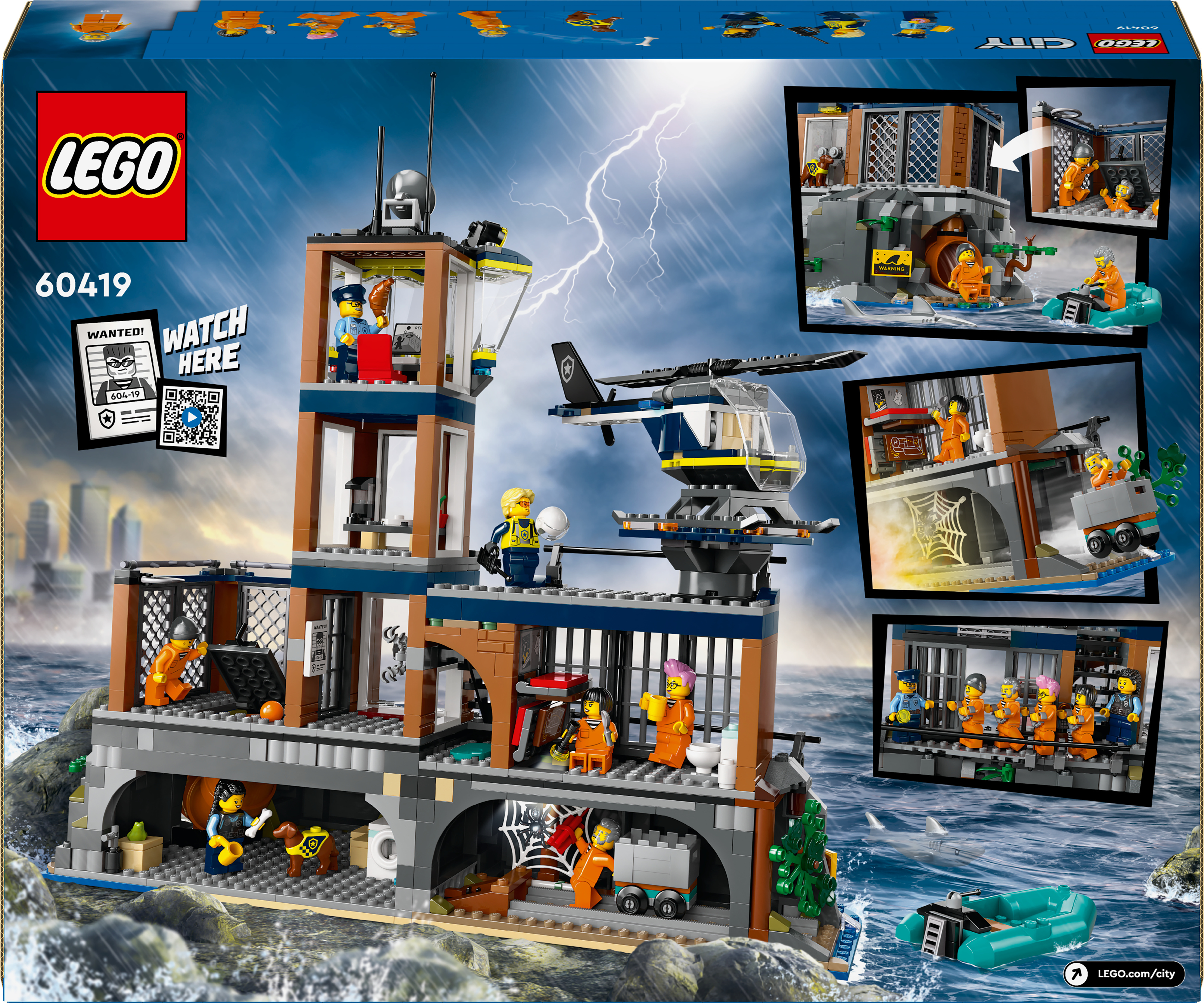 LEGO City Police 60418  - Poliisin rikoslaboratorioauto