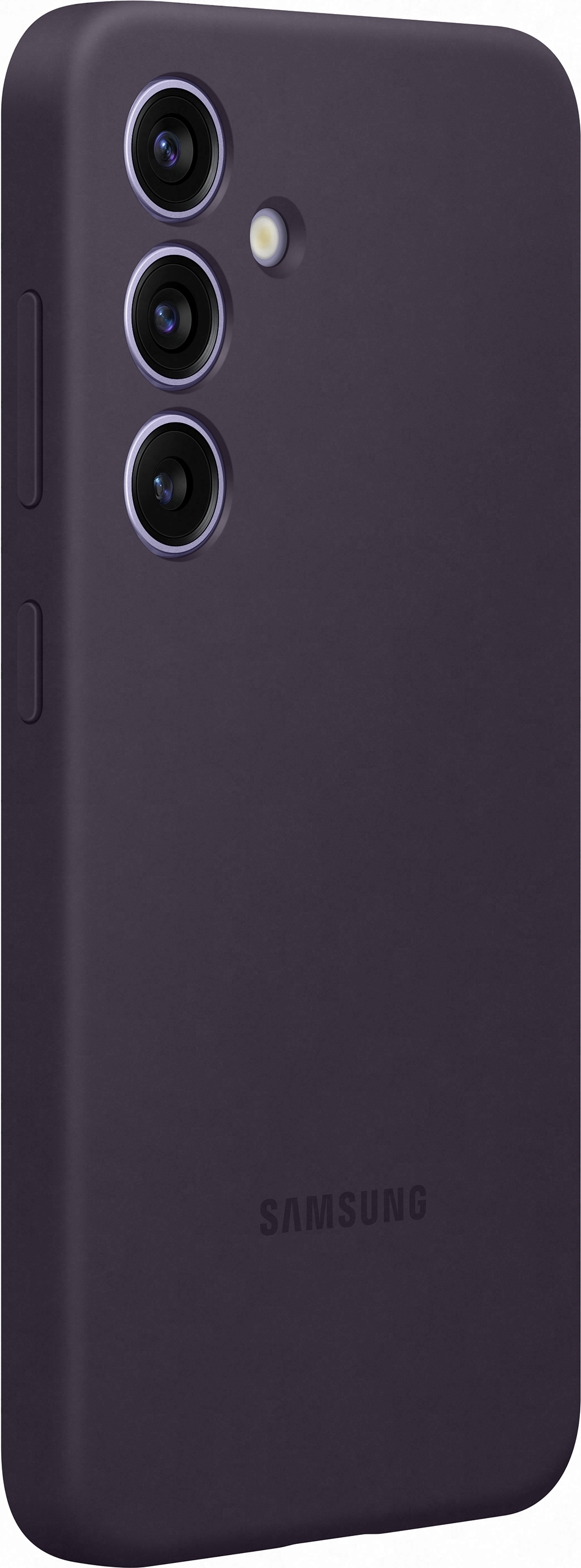 Samsung Galaxy S24 Silicone Case -suojakotelo, tummanvioletti