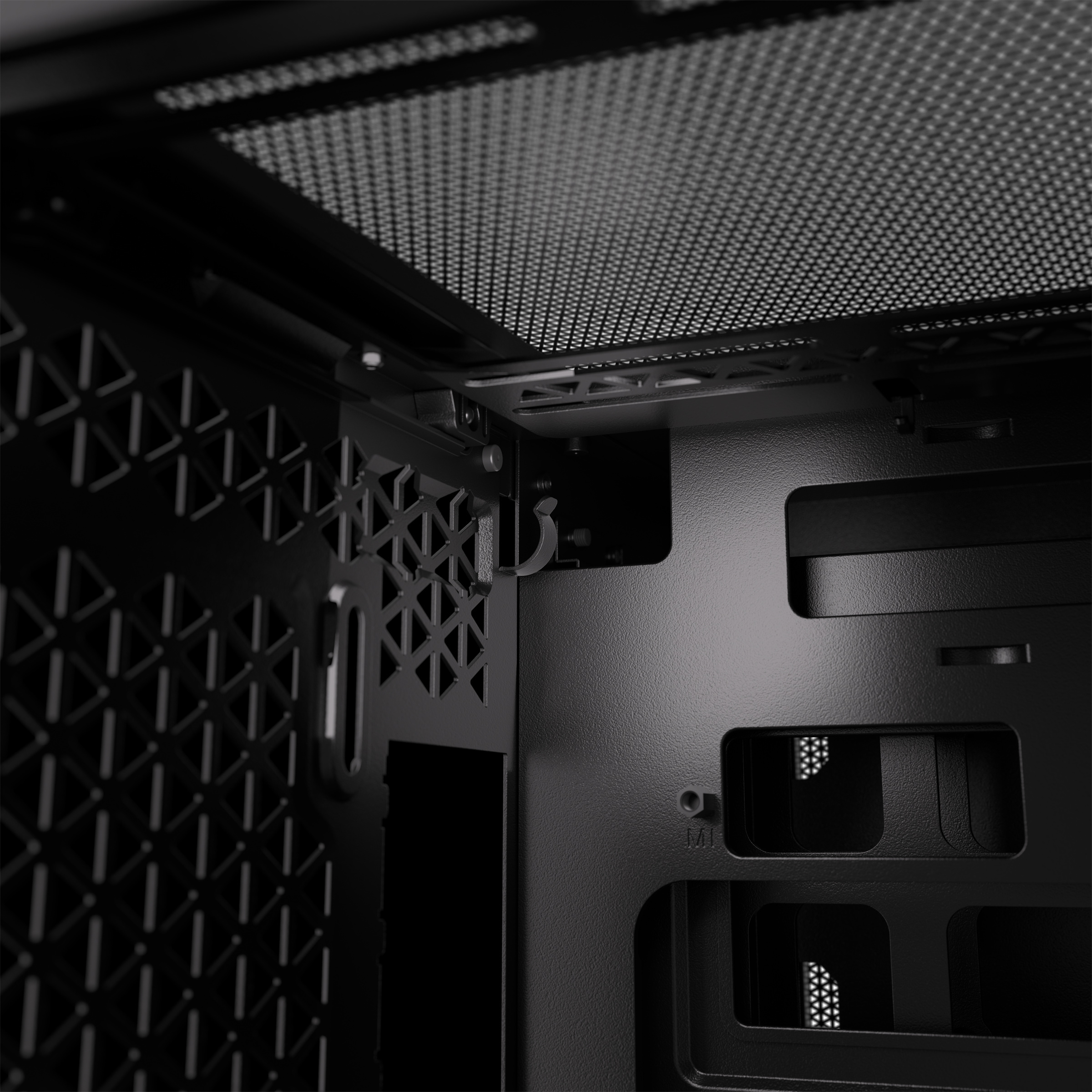 Corsair 2500D Airflow Micro-ATX-kotelo ikkunalla, musta