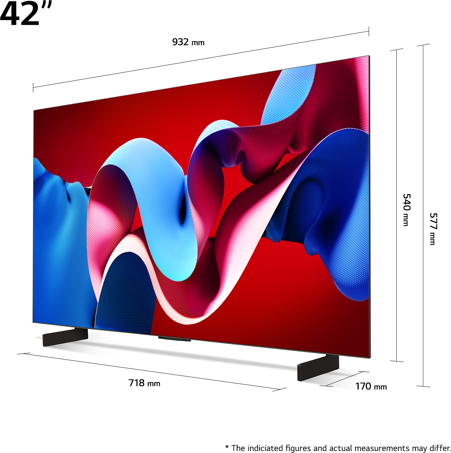 LG 42'' OLED evo C4 – 4K TV