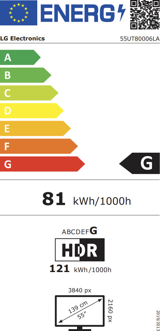 LG 55'' UT80 – 4K LED TV