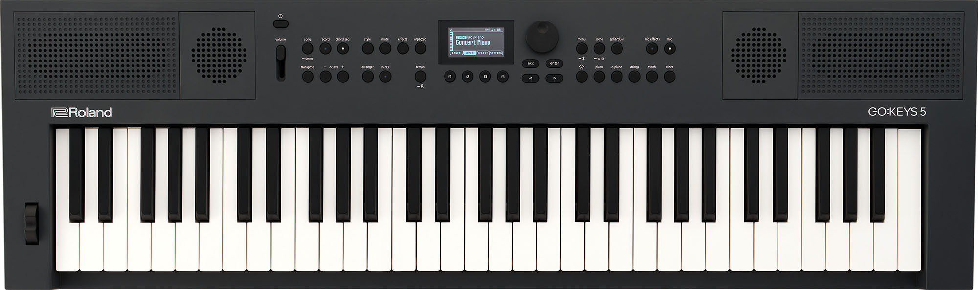 Roland GO:KEYS 5 -kosketinsoitin, harmaa