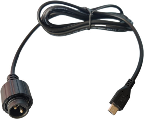 ENJOY virtalähde microUSB-kaapelilla, 5 V 2 A, sisä- ja ulkokäyttöön