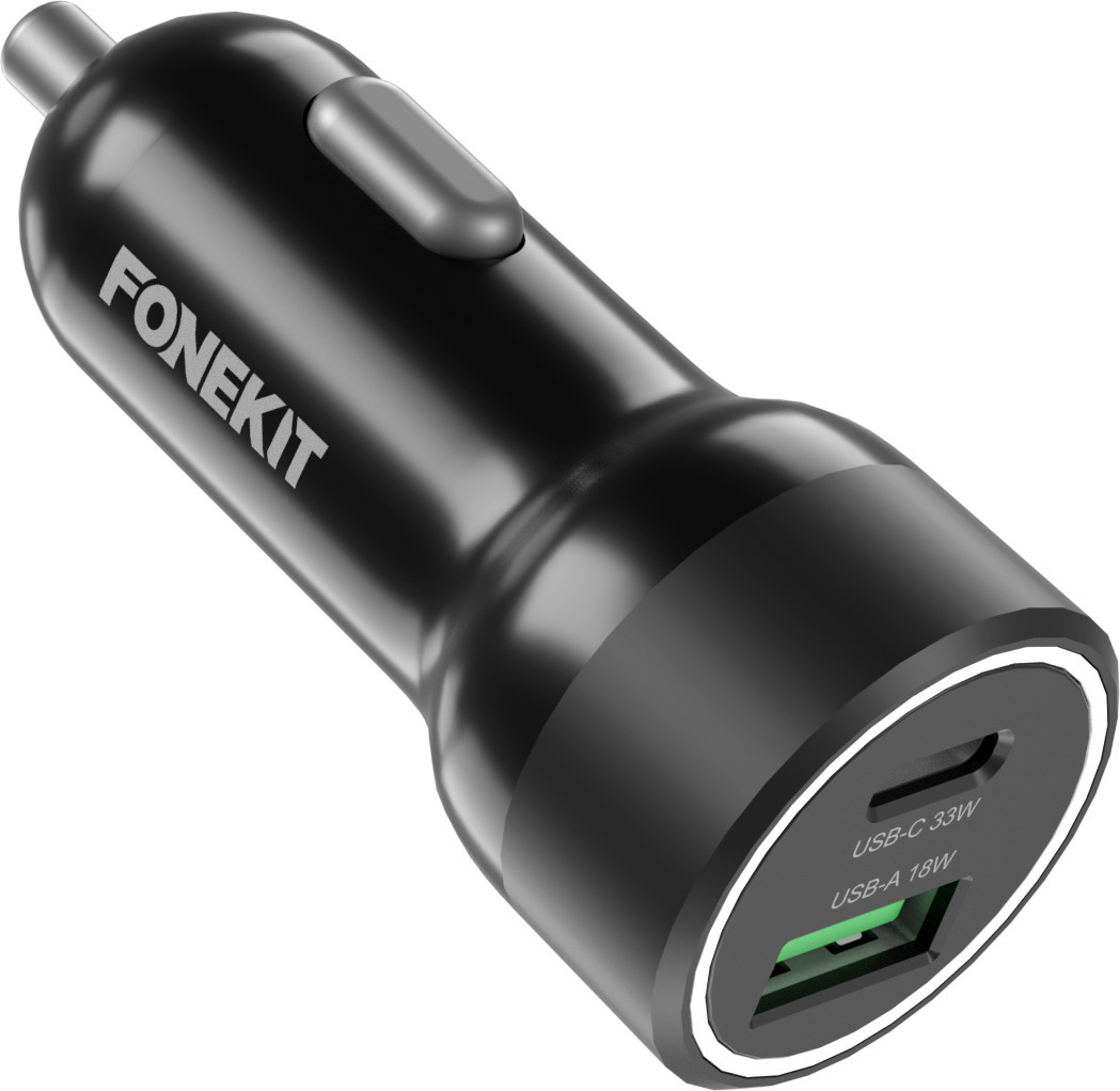 FoneKit Travel 40W, 2 x USB-C -autolaturi